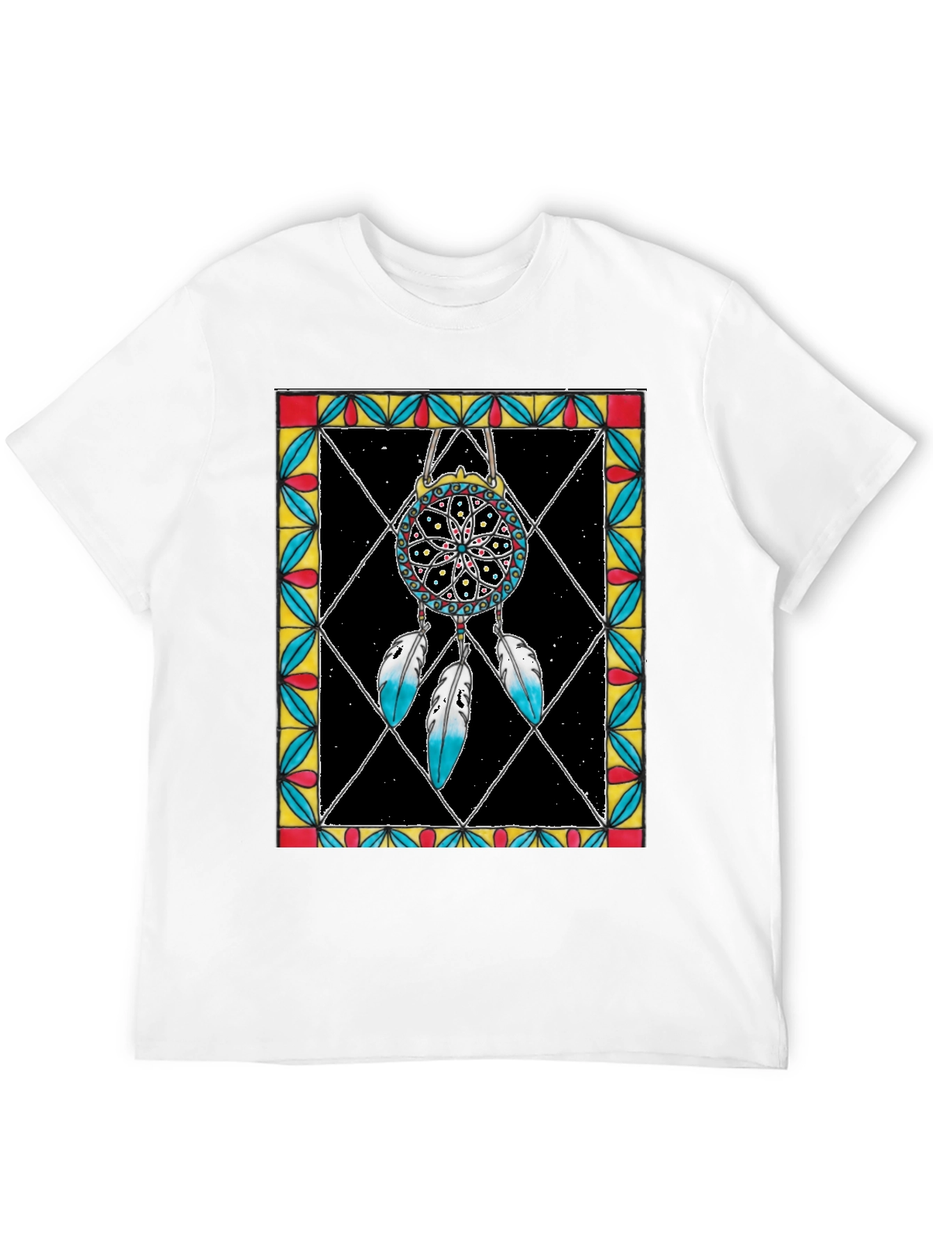 Black Dreamcatcher Graphic Tee view 12