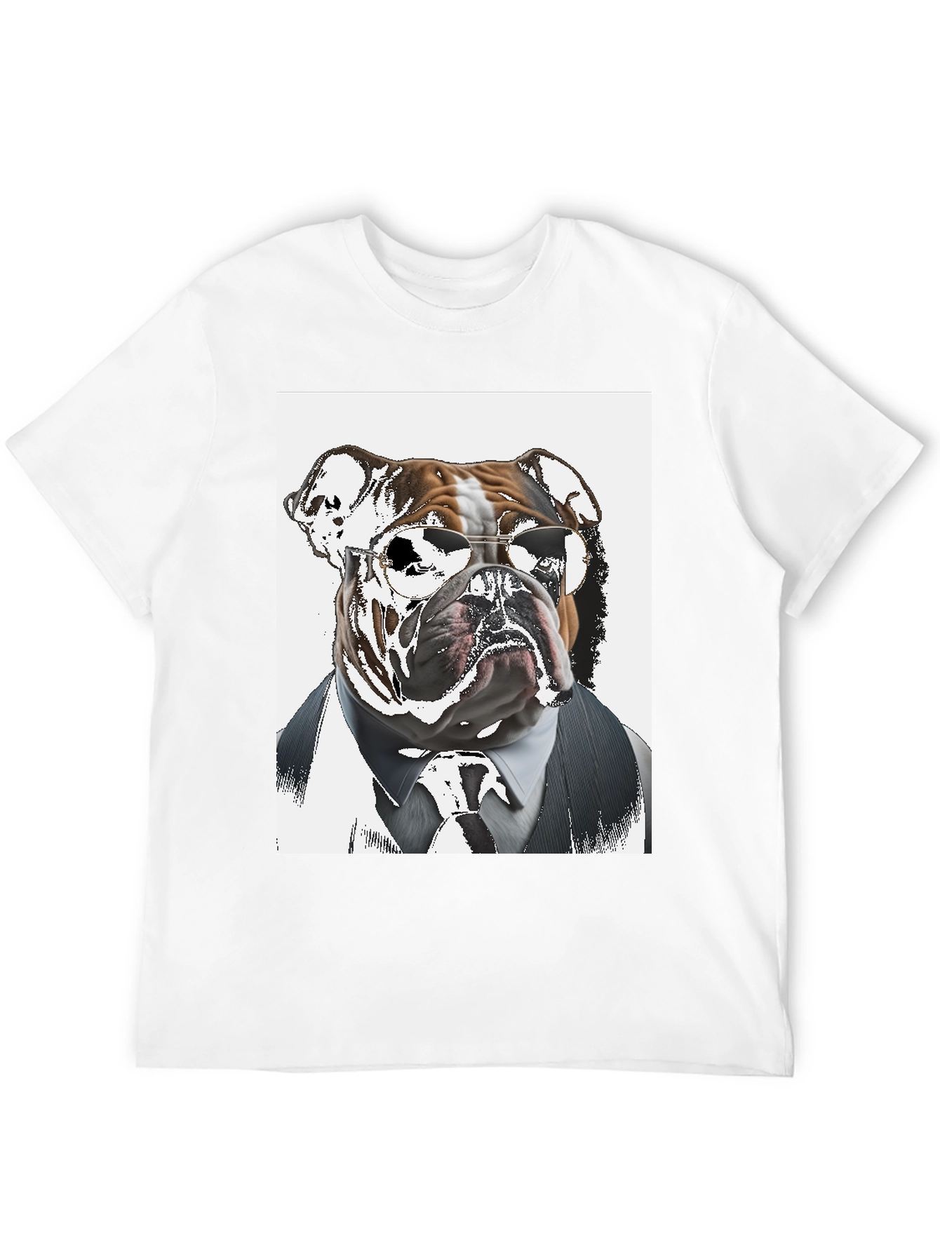 Black Dog Boss T-Shirt - Cool Canine Style view 12