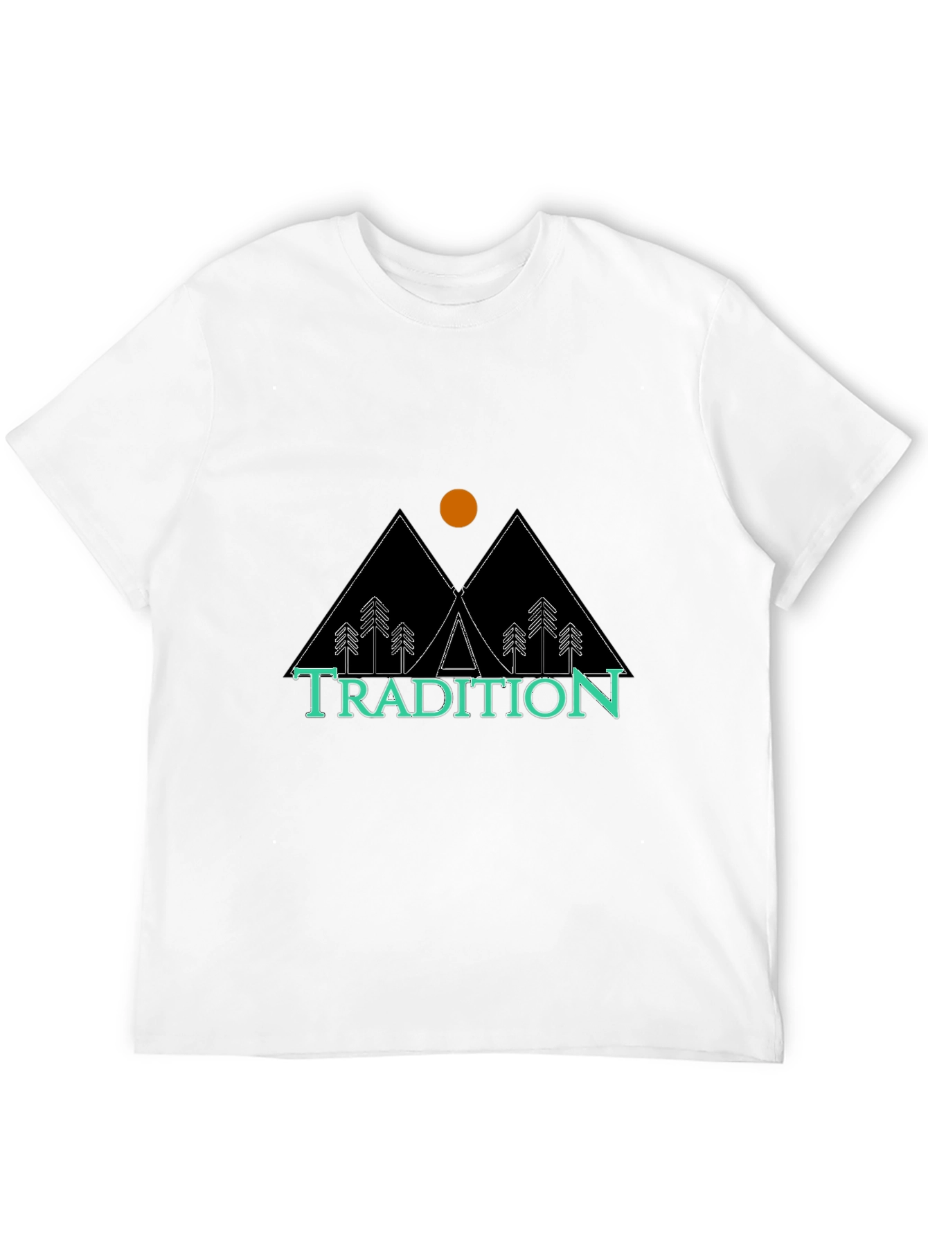 Black Tradition Graphic Tee - Outdoor Adventure Style view 12