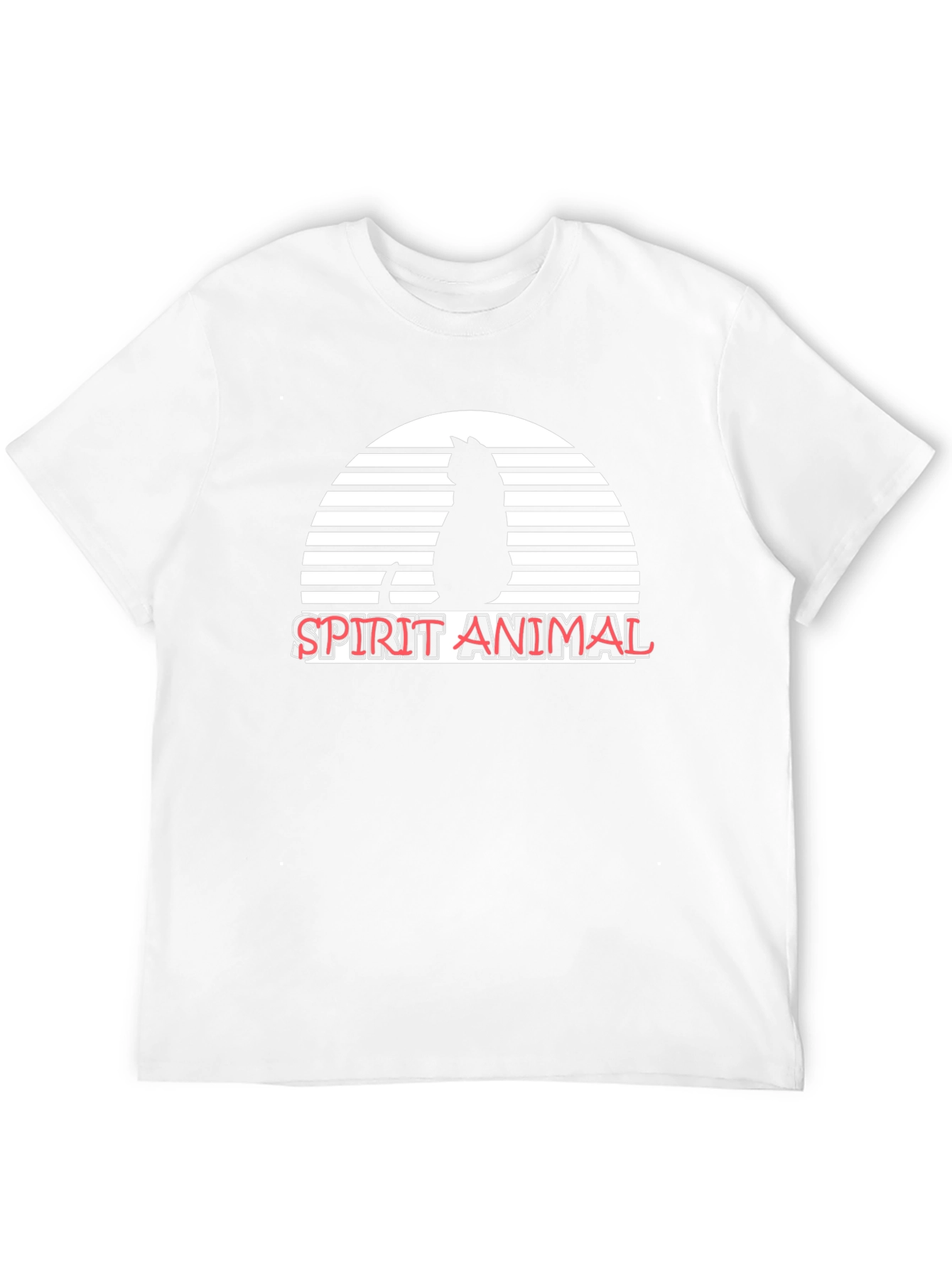 Black Spirit Animal Black Cat Sunset Graphic Tee view 12