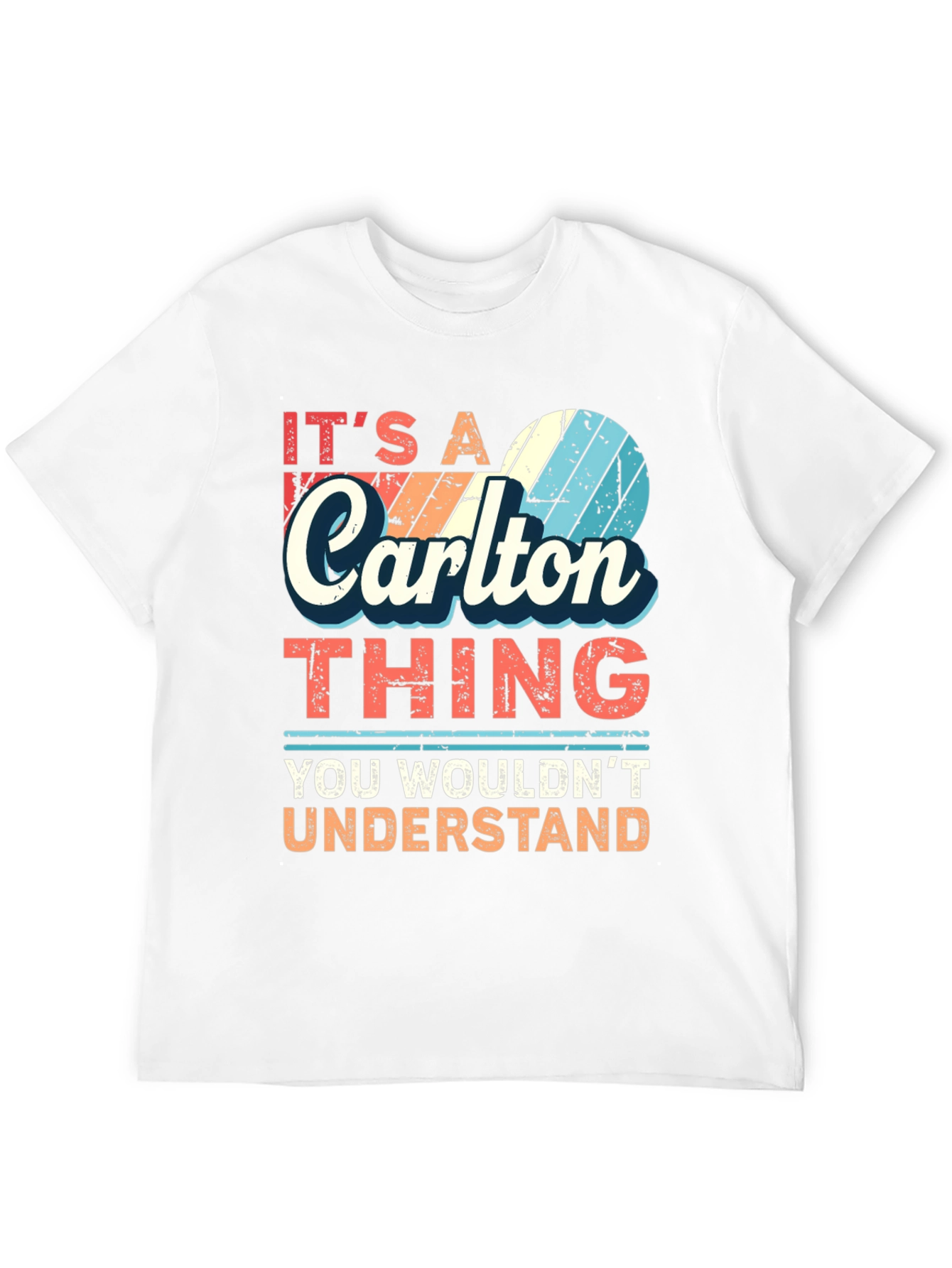 Black It's a Carlton Thing T-Shirt - You Wouldn't Understand view 12