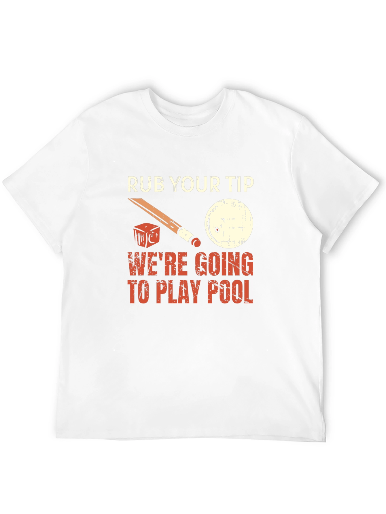 Black Rub Your Tip Pool T-Shirt view 12