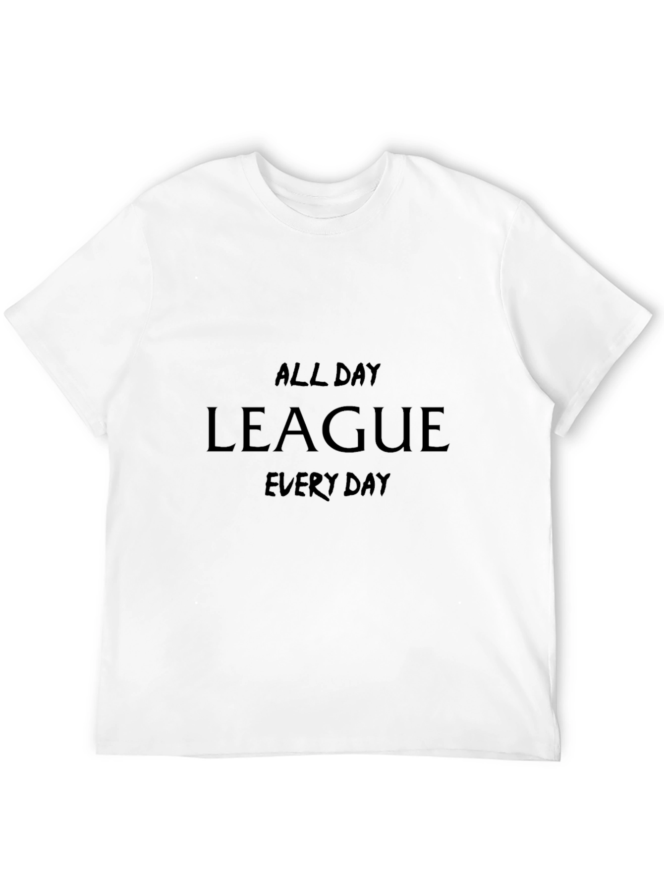 Black League All Day Every Day T-Shirt view 12