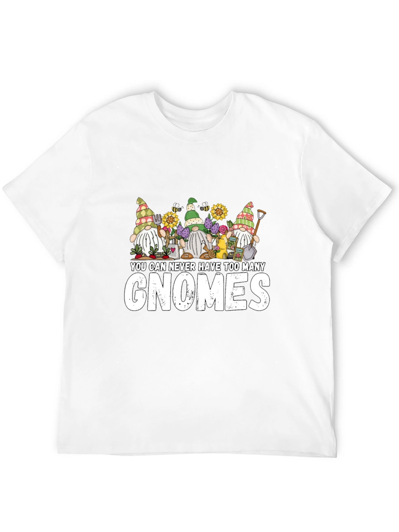 Black Gnome T-Shirt - You Can Never Have Too Many Gnomes view 12