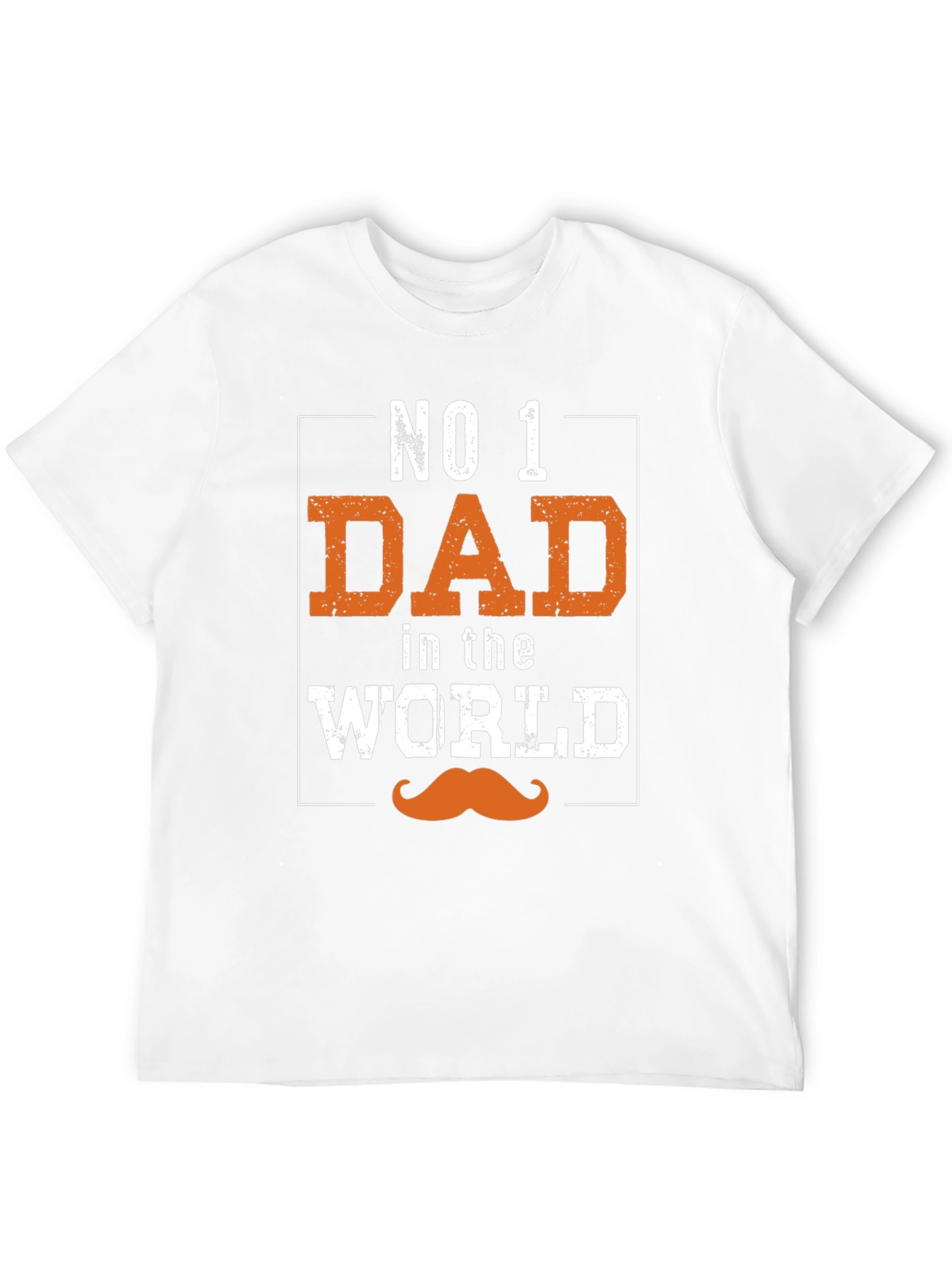 Black No. 1 Dad in the World Graphic Tee view 12