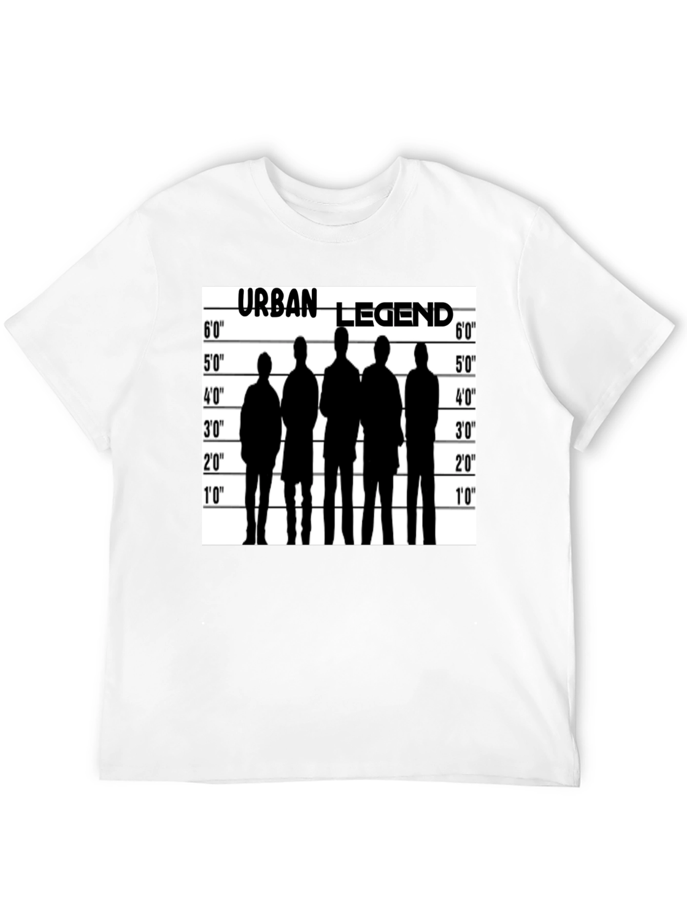 Black Urban Legend Lineup T-Shirt - Black view 12