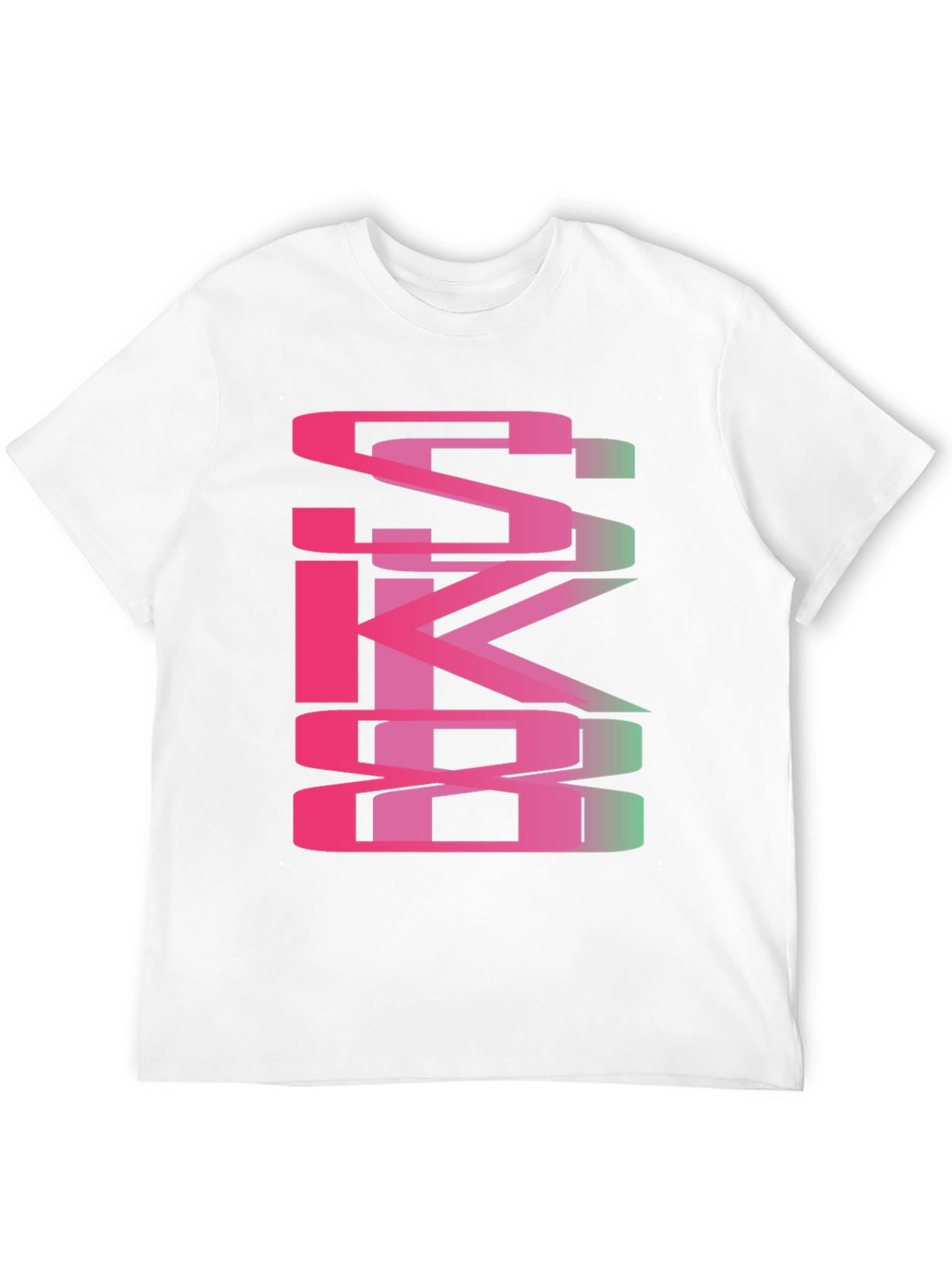 Black Abstract Graphic Print Black T-Shirt view 12