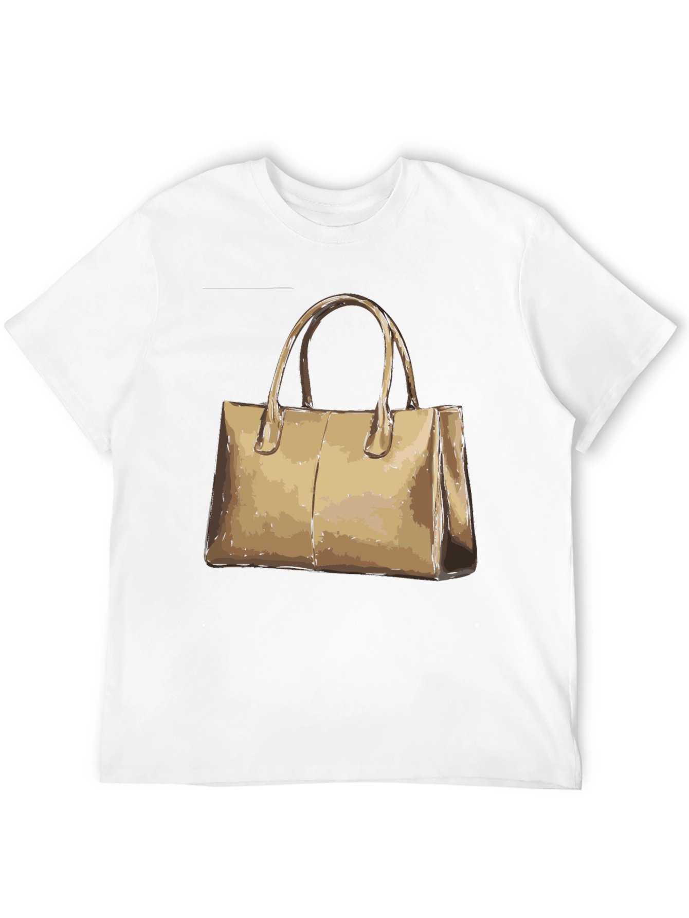 Black Graphic Tee - Handbag Design - Casual Unisex T-Shirt view 12