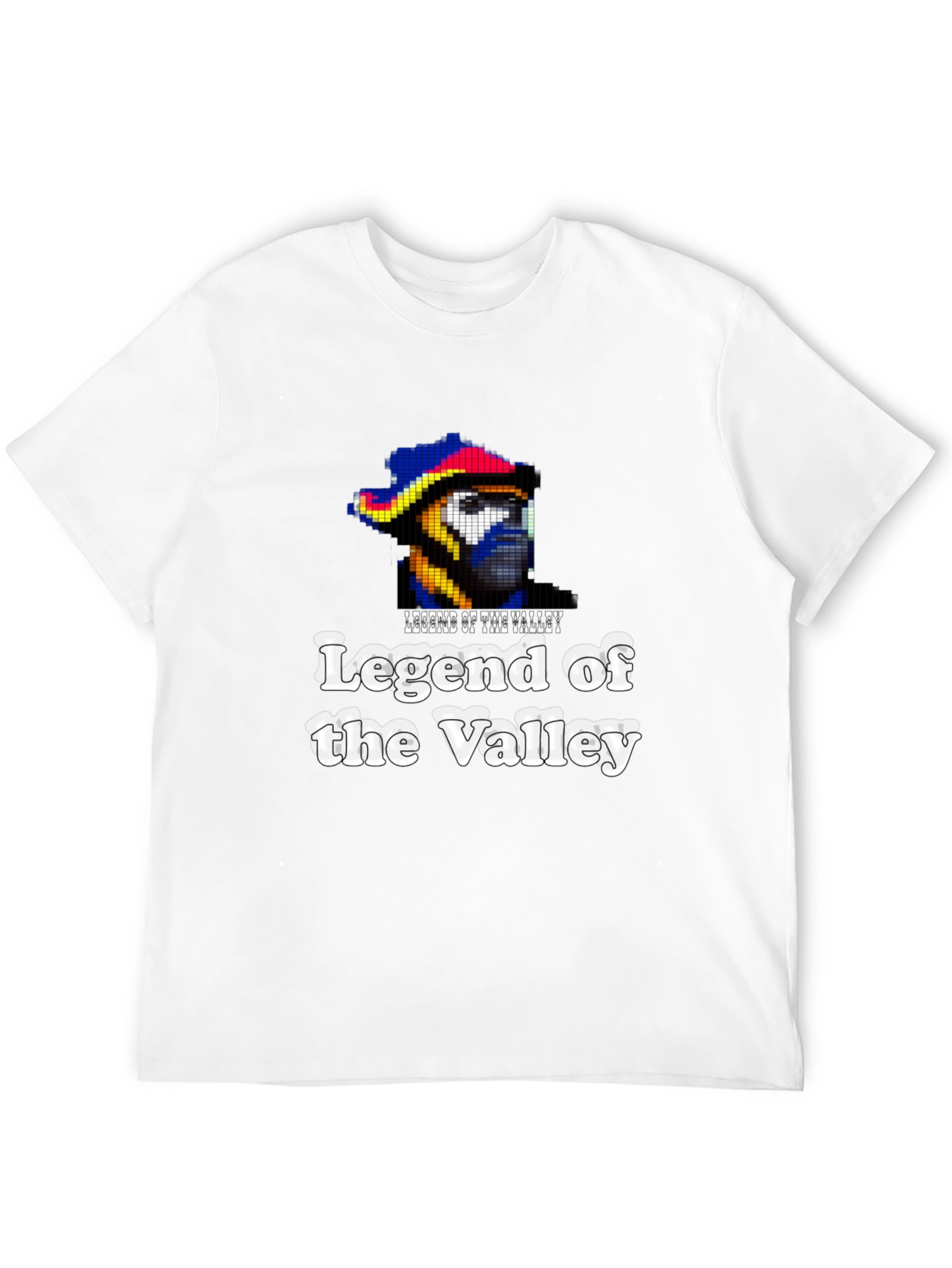 Black Legend of the Valley Graphic T-Shirt - Black view 12