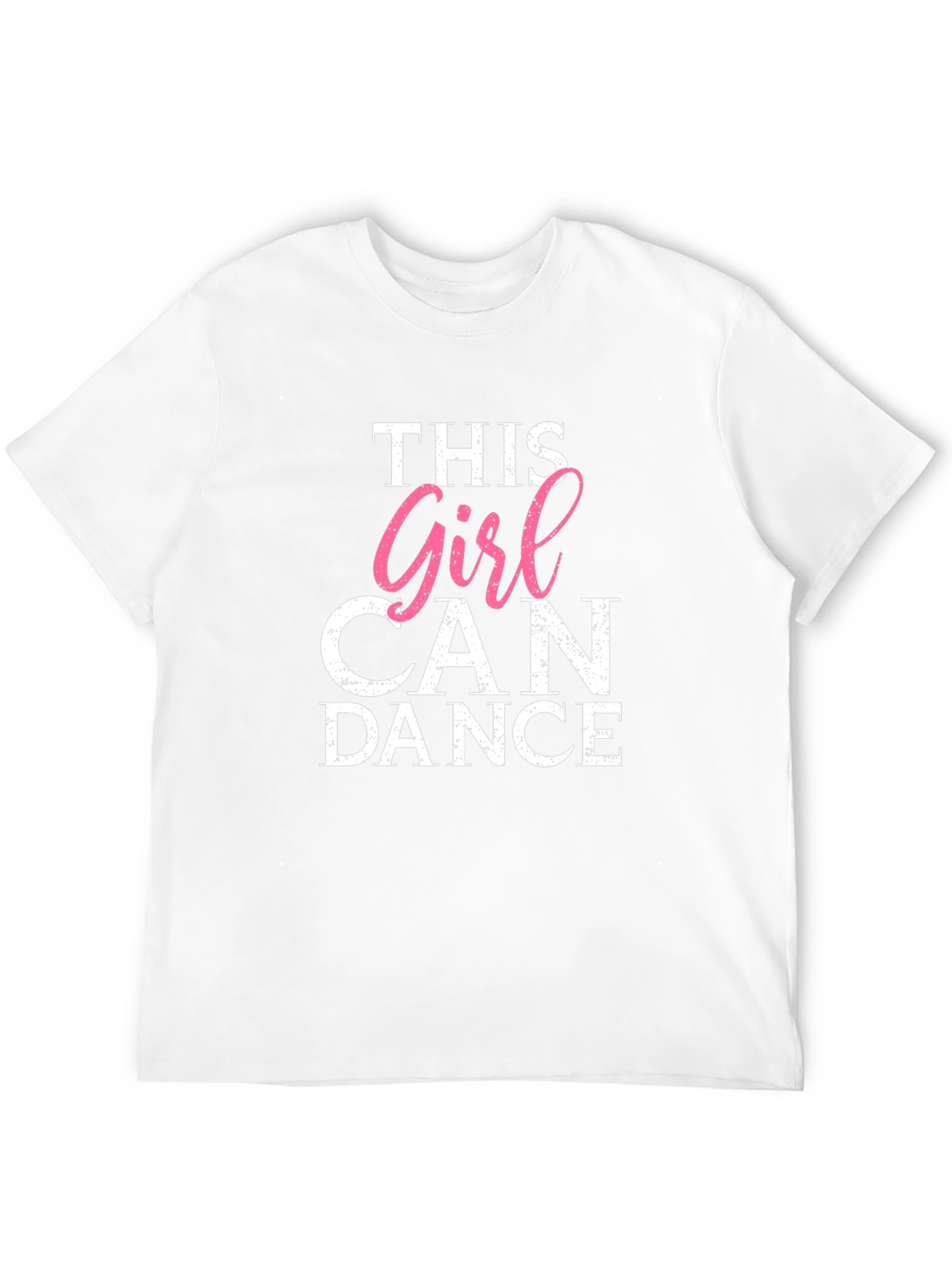 Black This Girl Can Dance Graphic Tee - Black Cotton Blend view 12