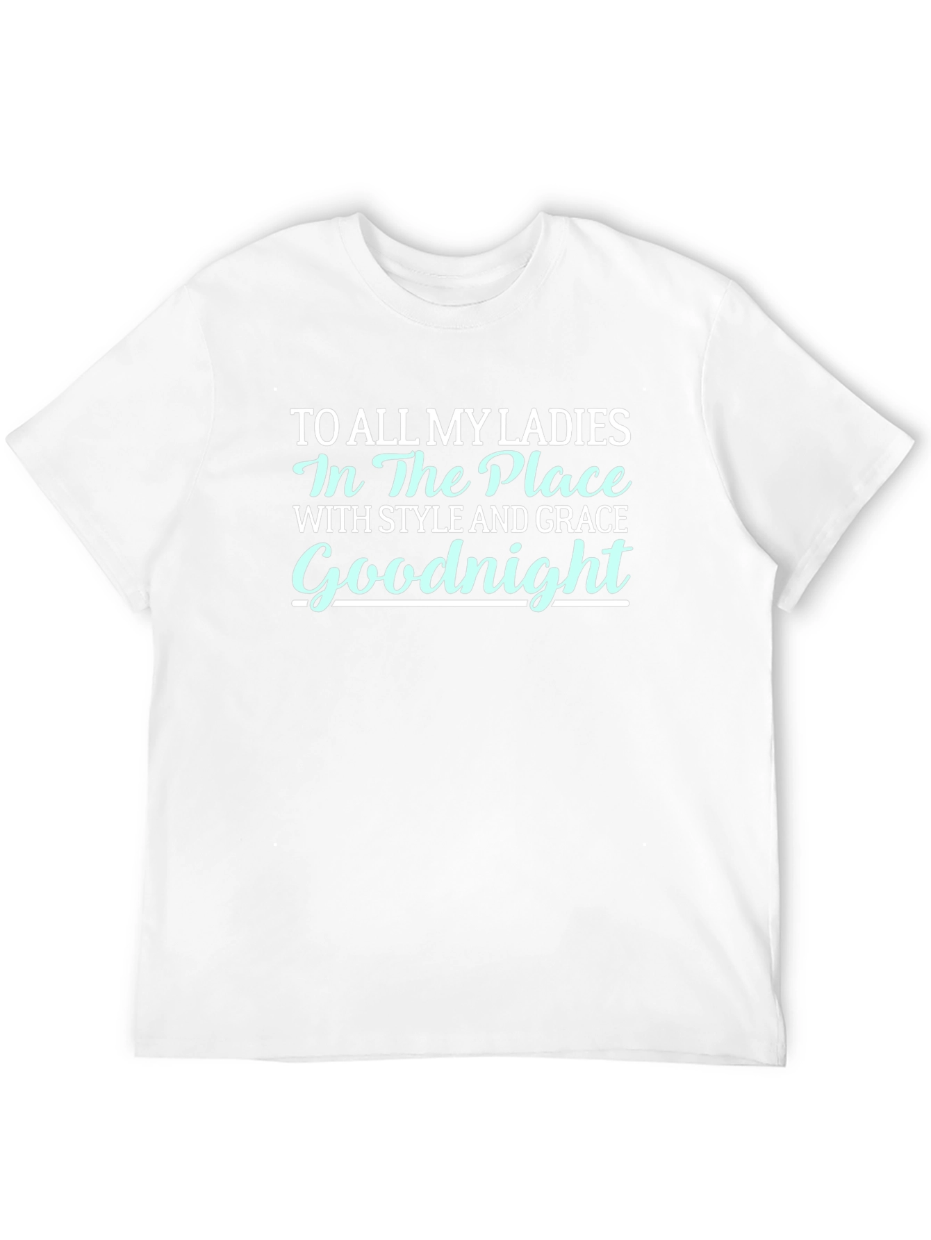 Black Goodnight Ladies T-Shirt view 12