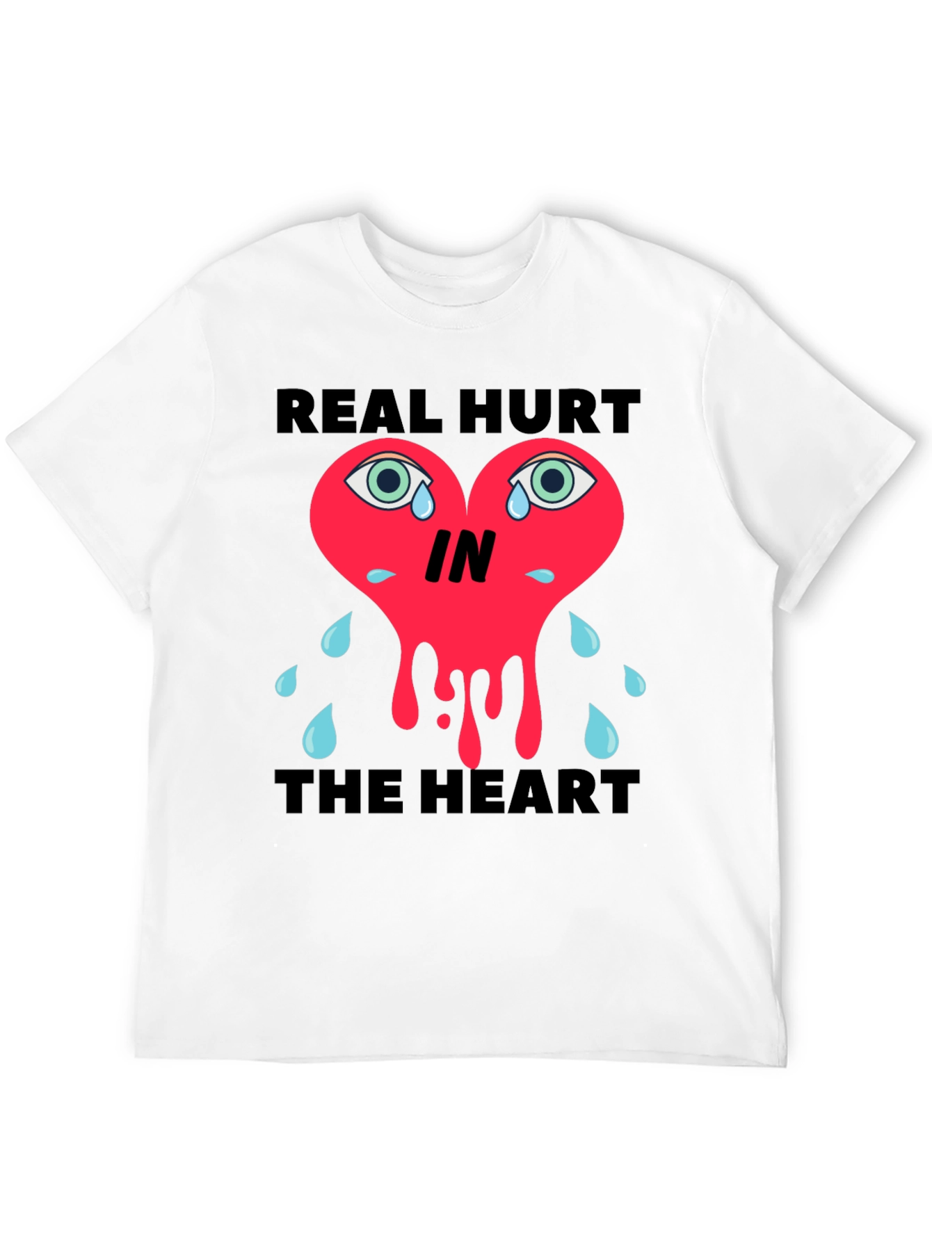 Real Hurt in the Heart Graphic Tee - 12