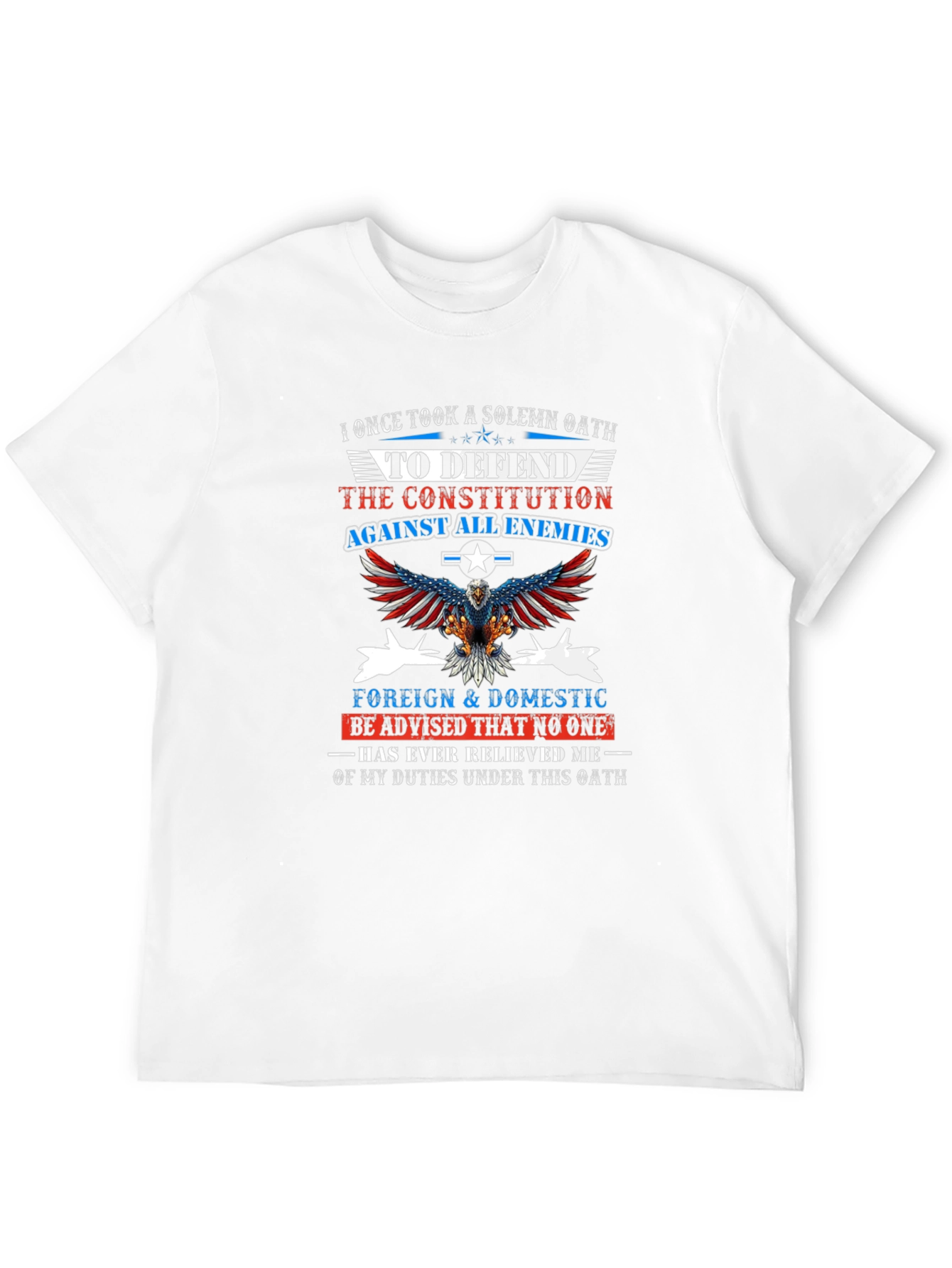 Oath to Defend Constitution Graphic Tee - 12