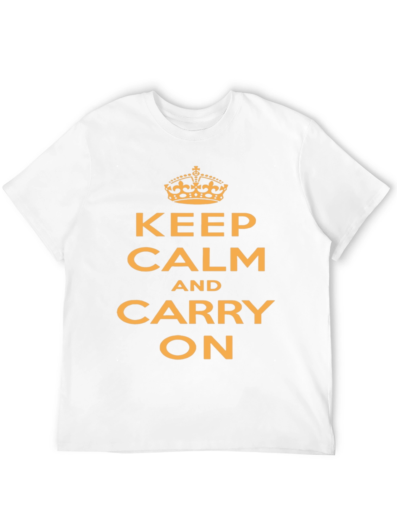 Black Keep Calm T-Shirt - Funny Slogan Tee view 12