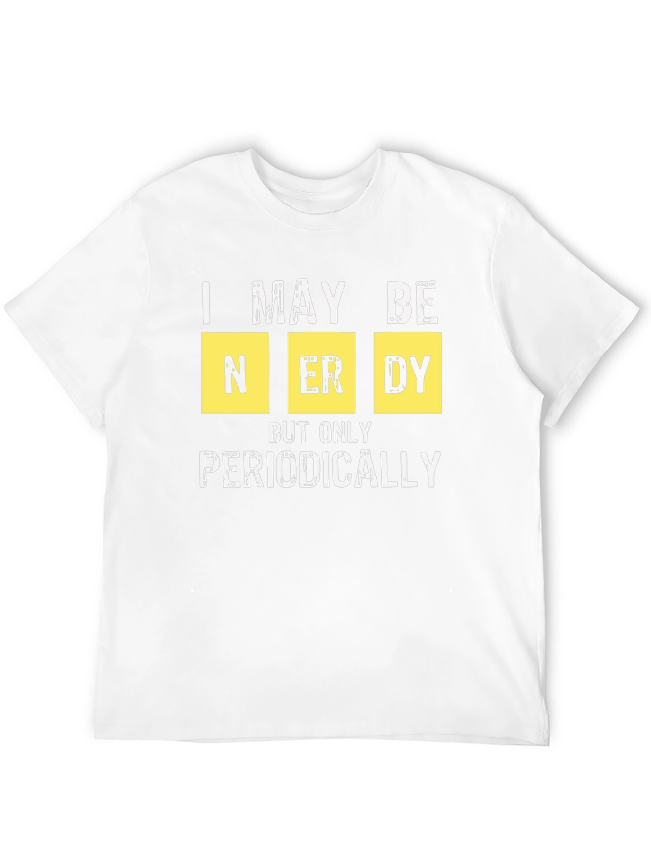 Black Nerdy Periodically Graphic T-Shirt view 12
