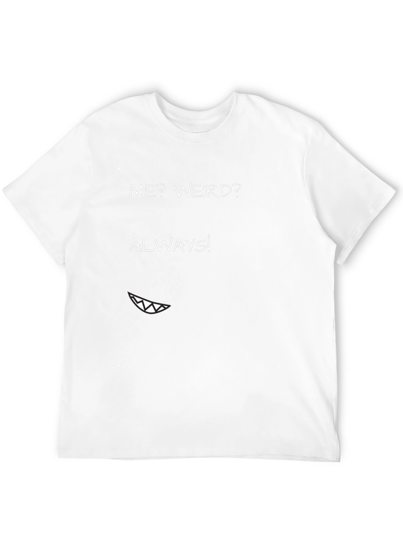 Black Me? Weird? Always! Graphic Tee - Funny T-Shirt view 12