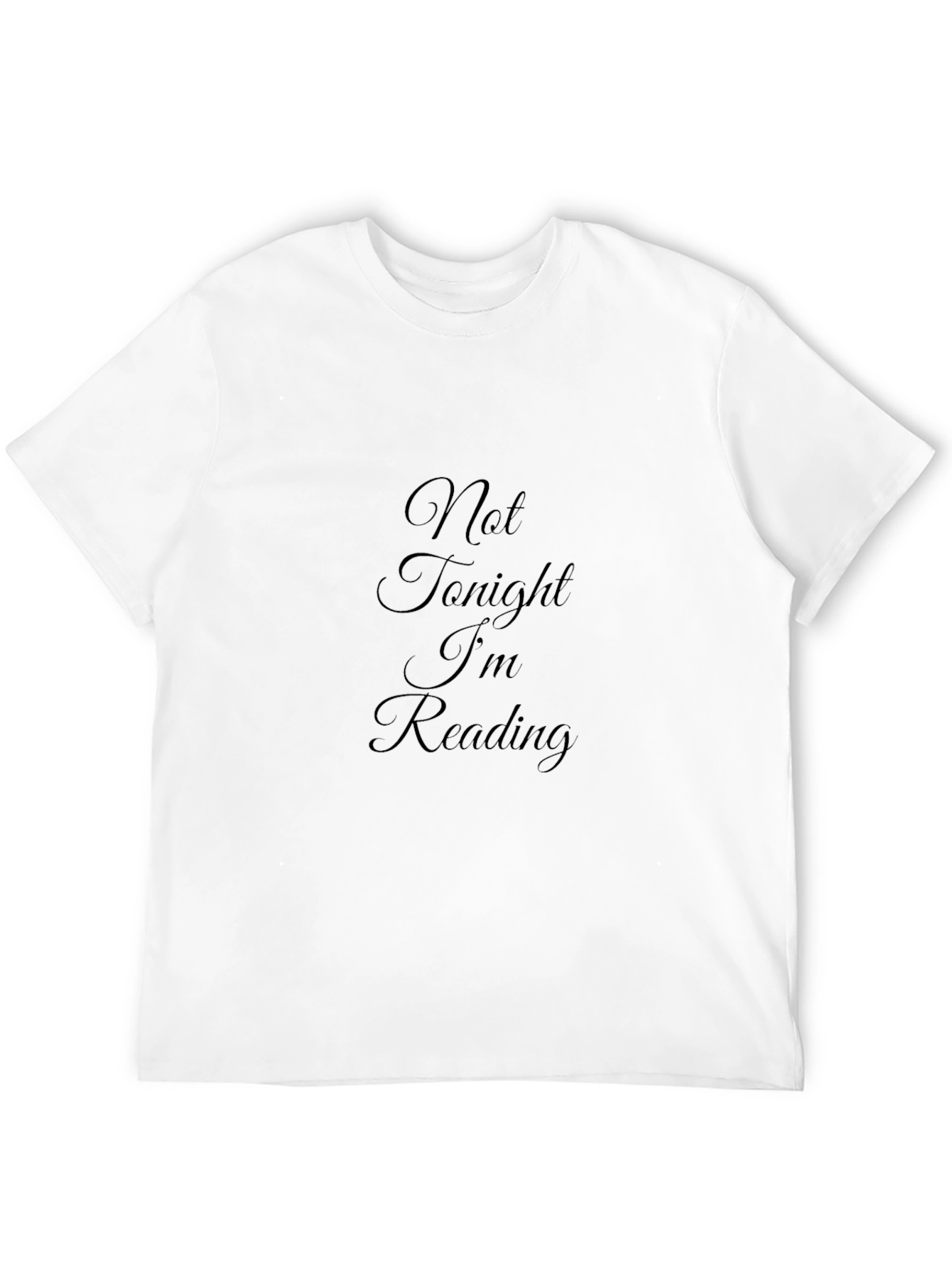 Black Not Tonight I'm Reading T-Shirt view 12
