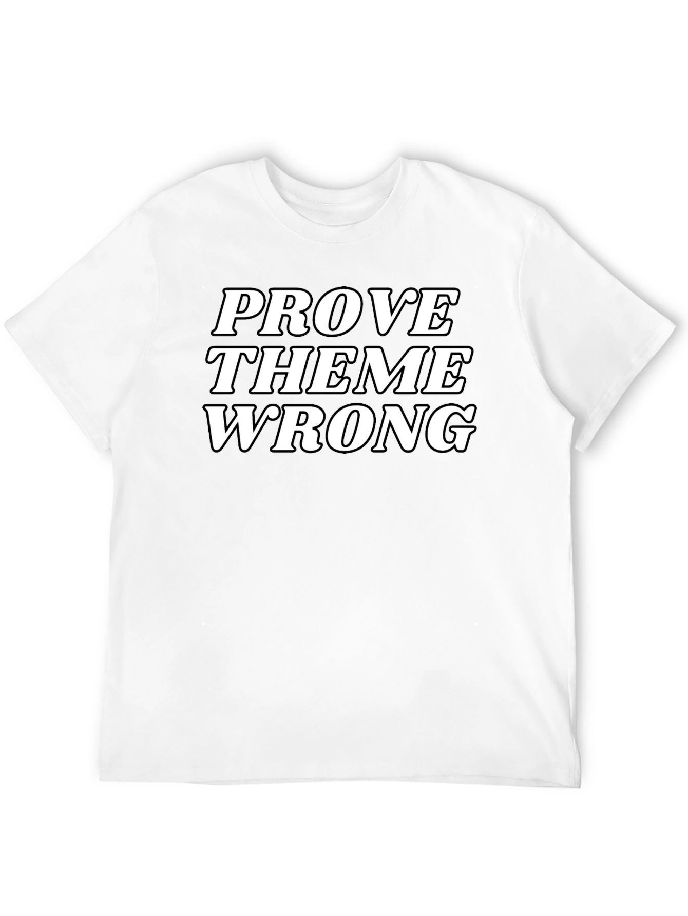 Black Prove Them Wrong Graphic Tee - Black view 12