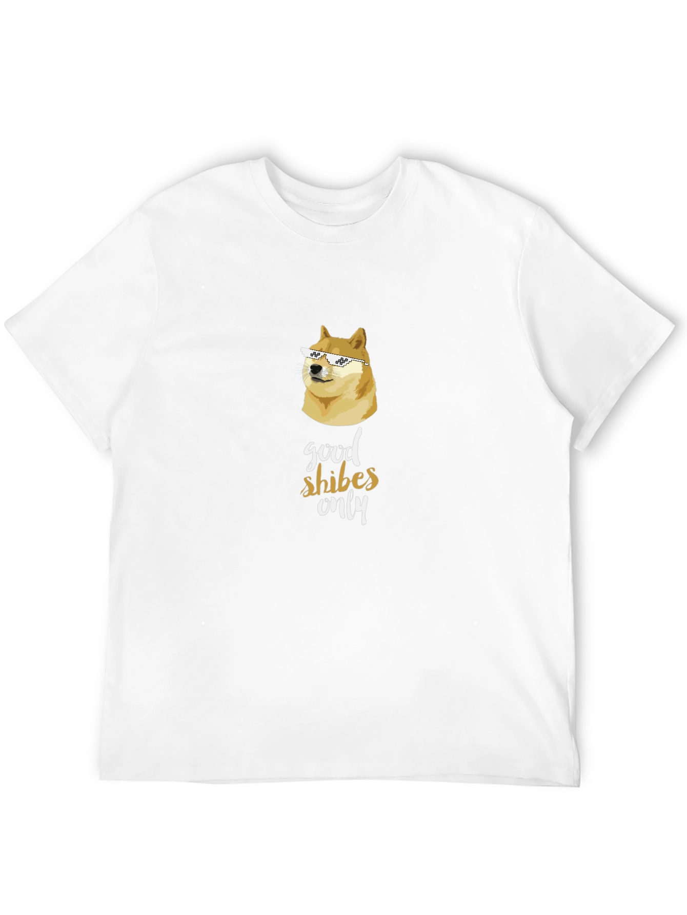 Black Good Shibes Only Black T-Shirt view 12