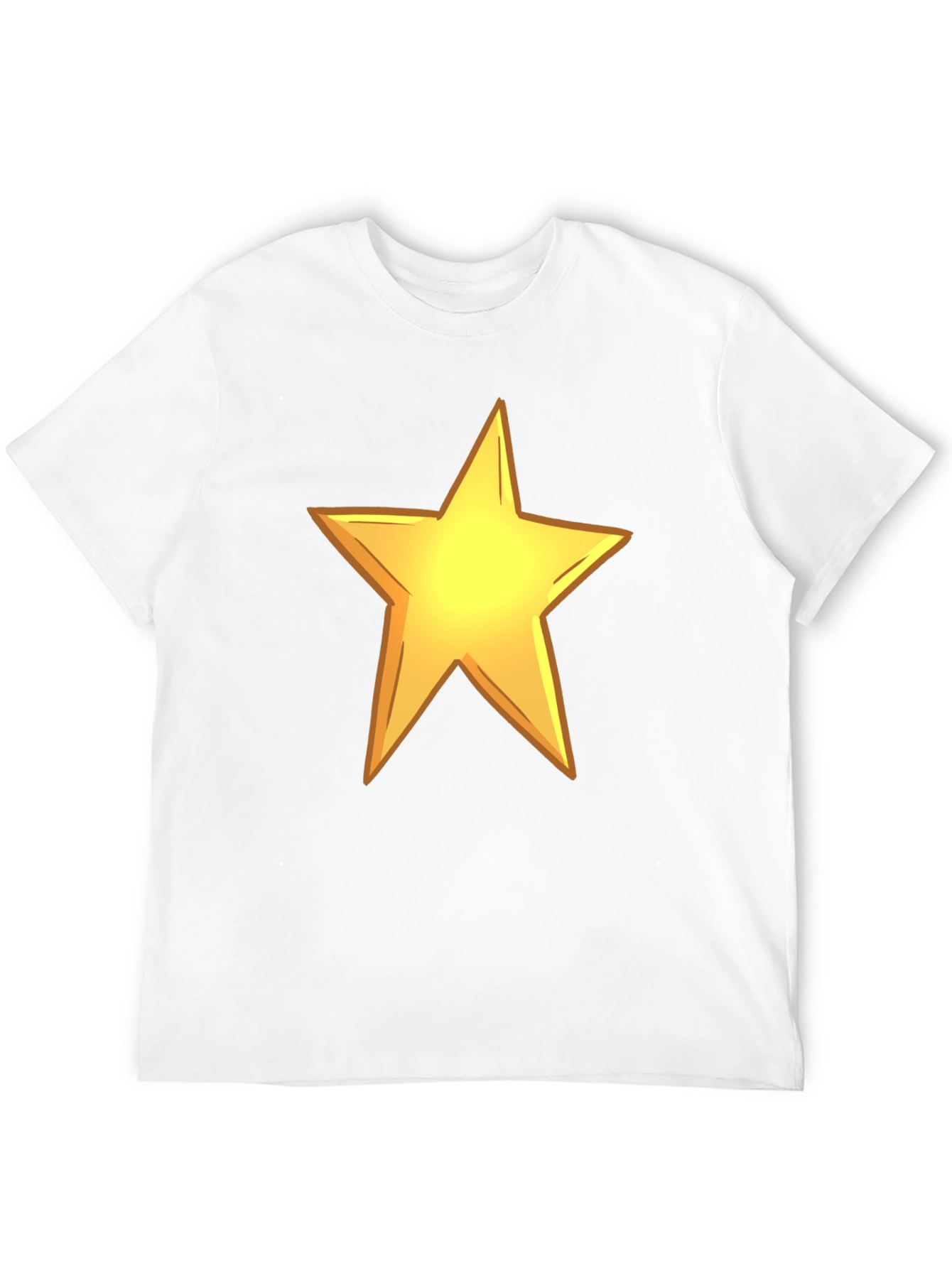 Black Bold Star Graphic Black Tee view 12