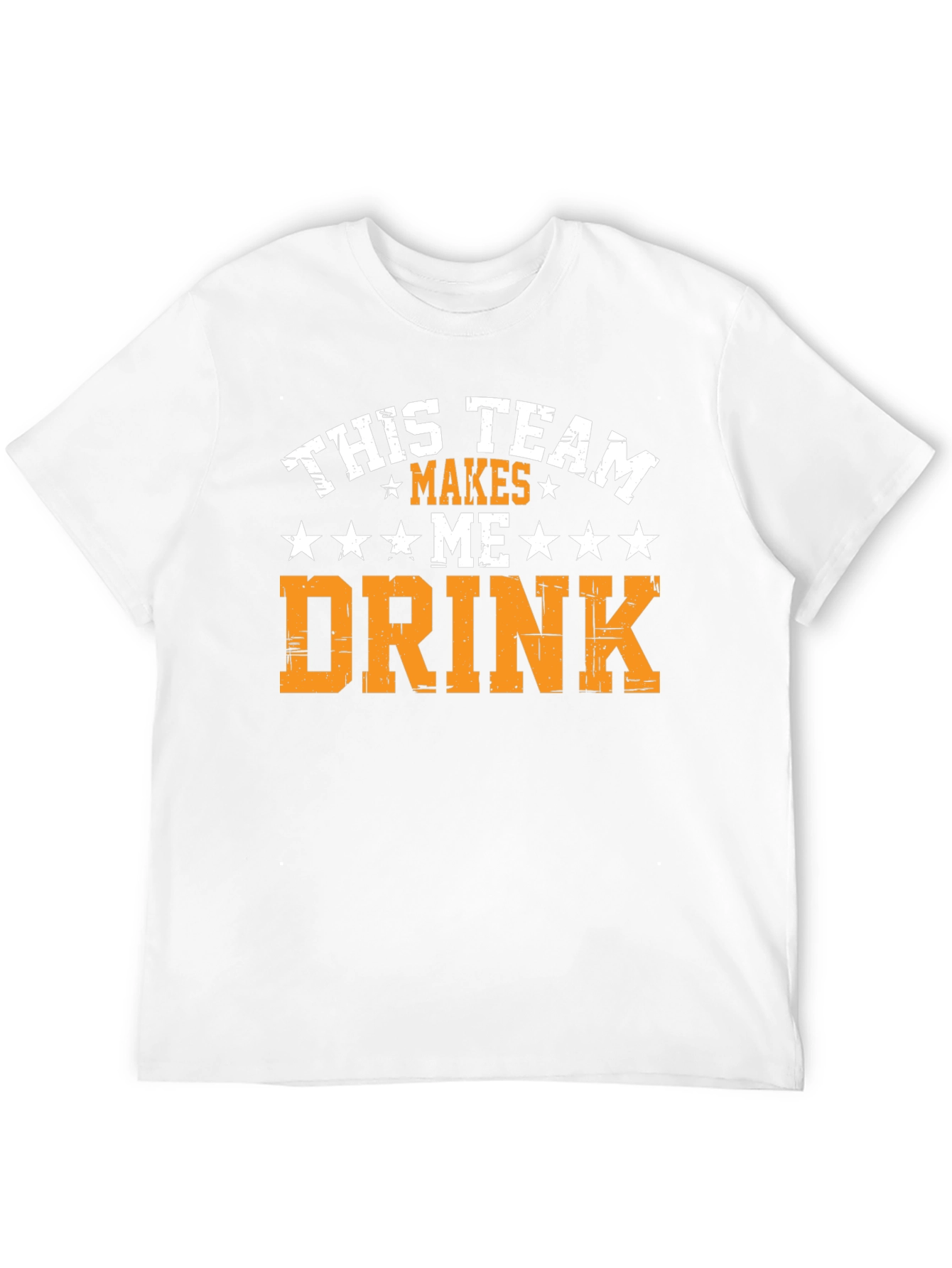 Black Funny Team Makes Me Drink Graphic Tee view 12