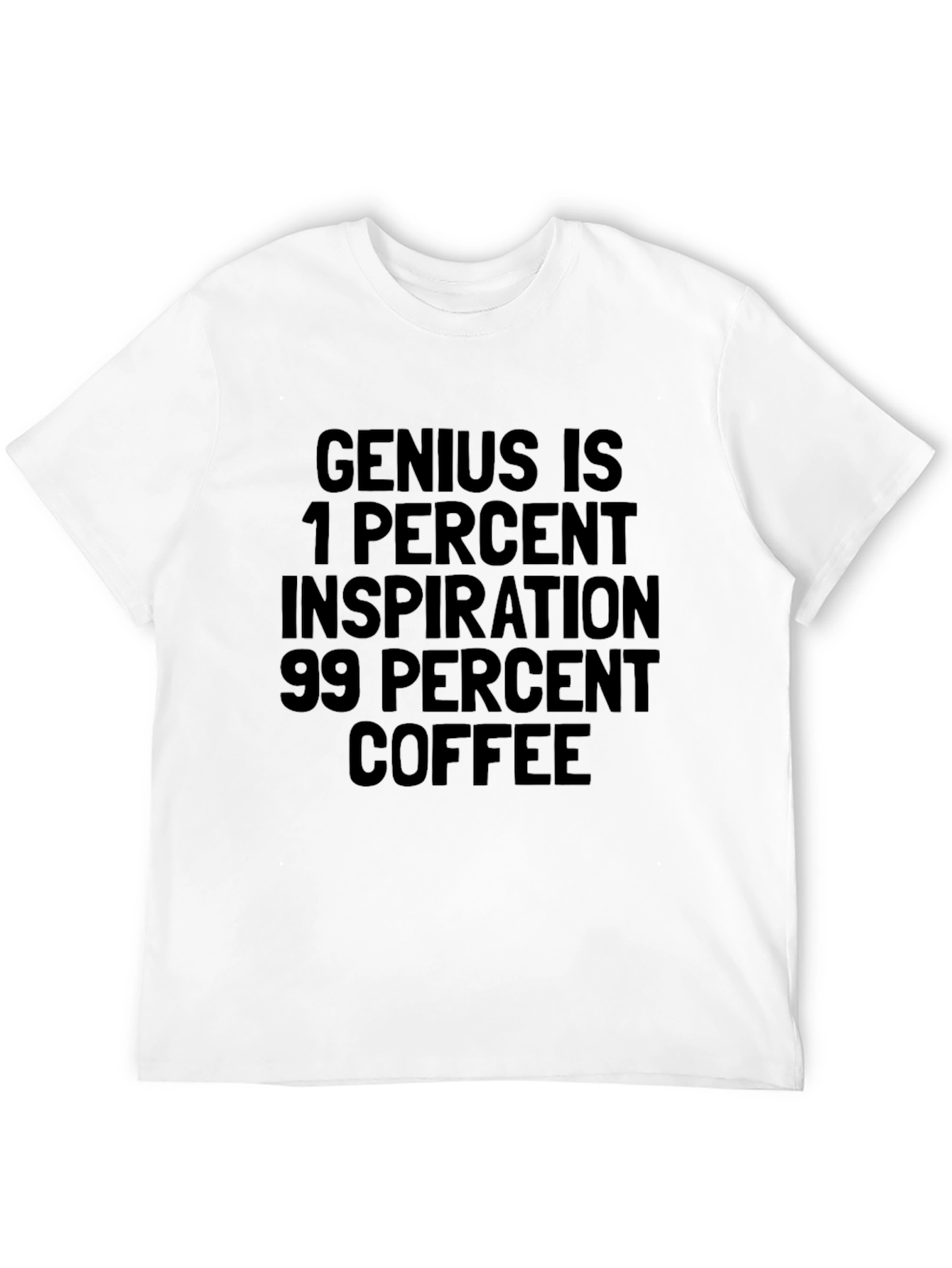 Black Coffee Inspiration Tee - Black Cotton view 12