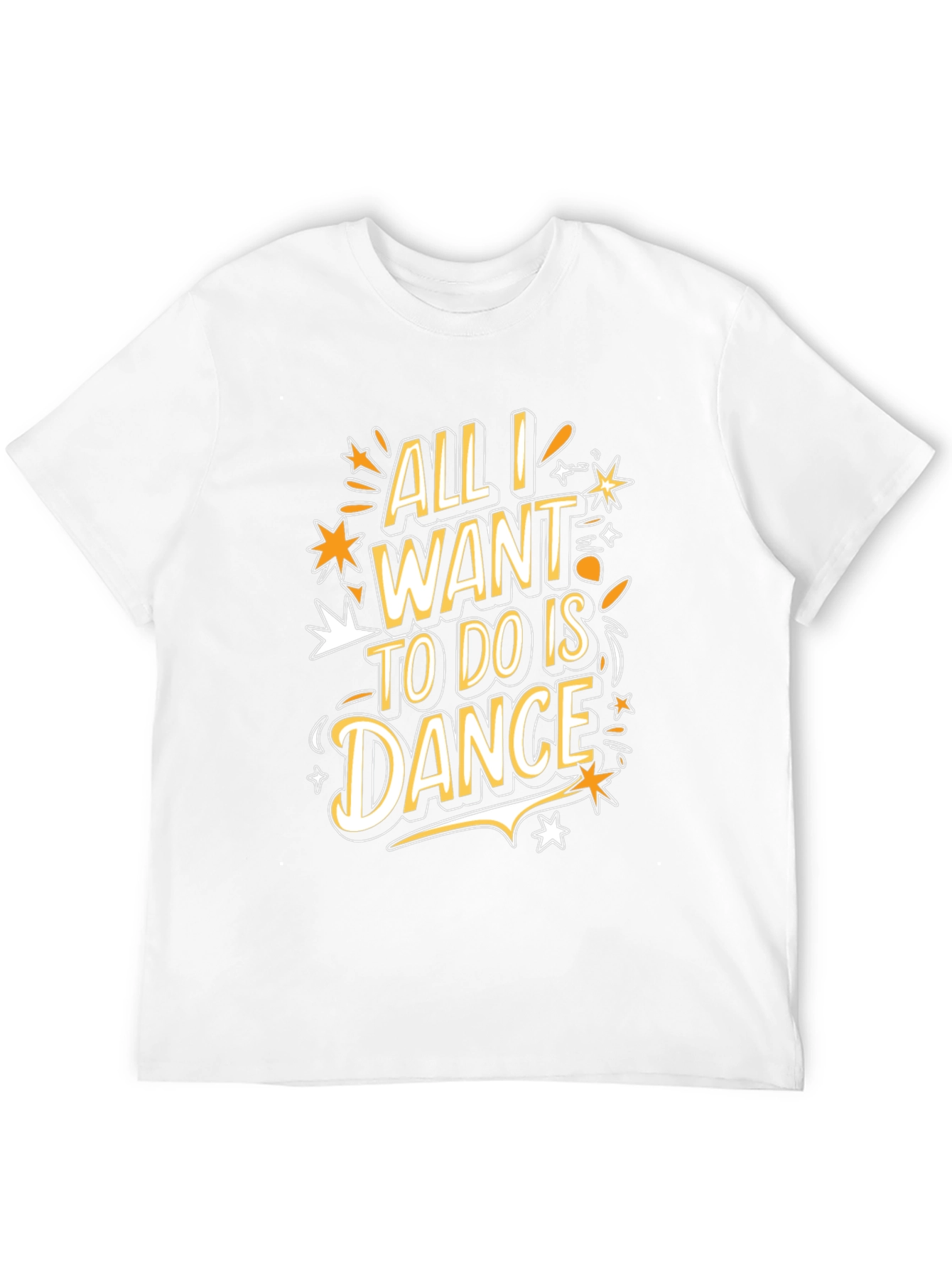 Black Dance Lover's Tee - All I Want To Do Is Dance Graphic T-Shirt view 12