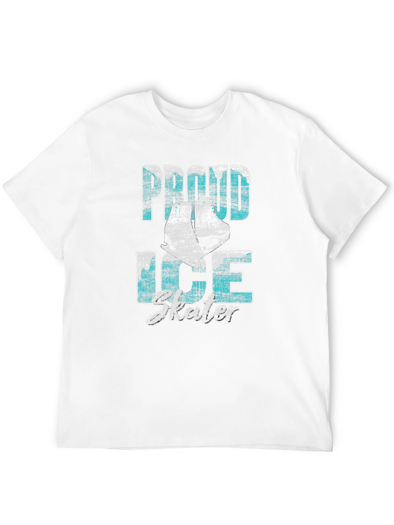 Black Proud Ice Skater Graphic Tee - Black Cotton Blend view 12