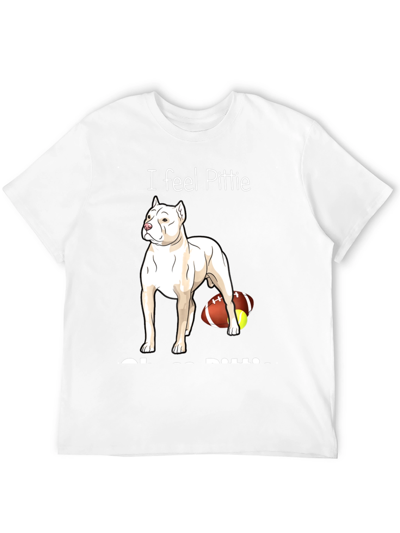 Black I Feel Pittie T-Shirt view 12