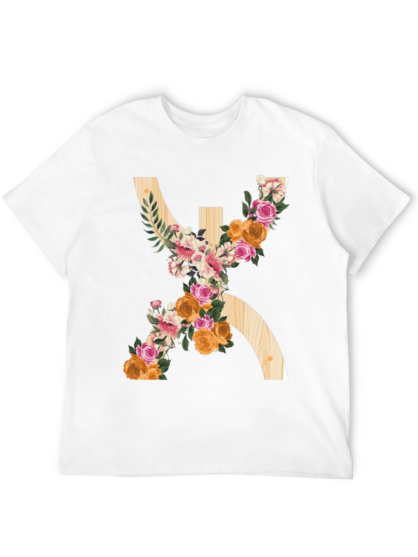 Black Floral Berber Symbol T-Shirt - Stylish Graphic Tee view 12