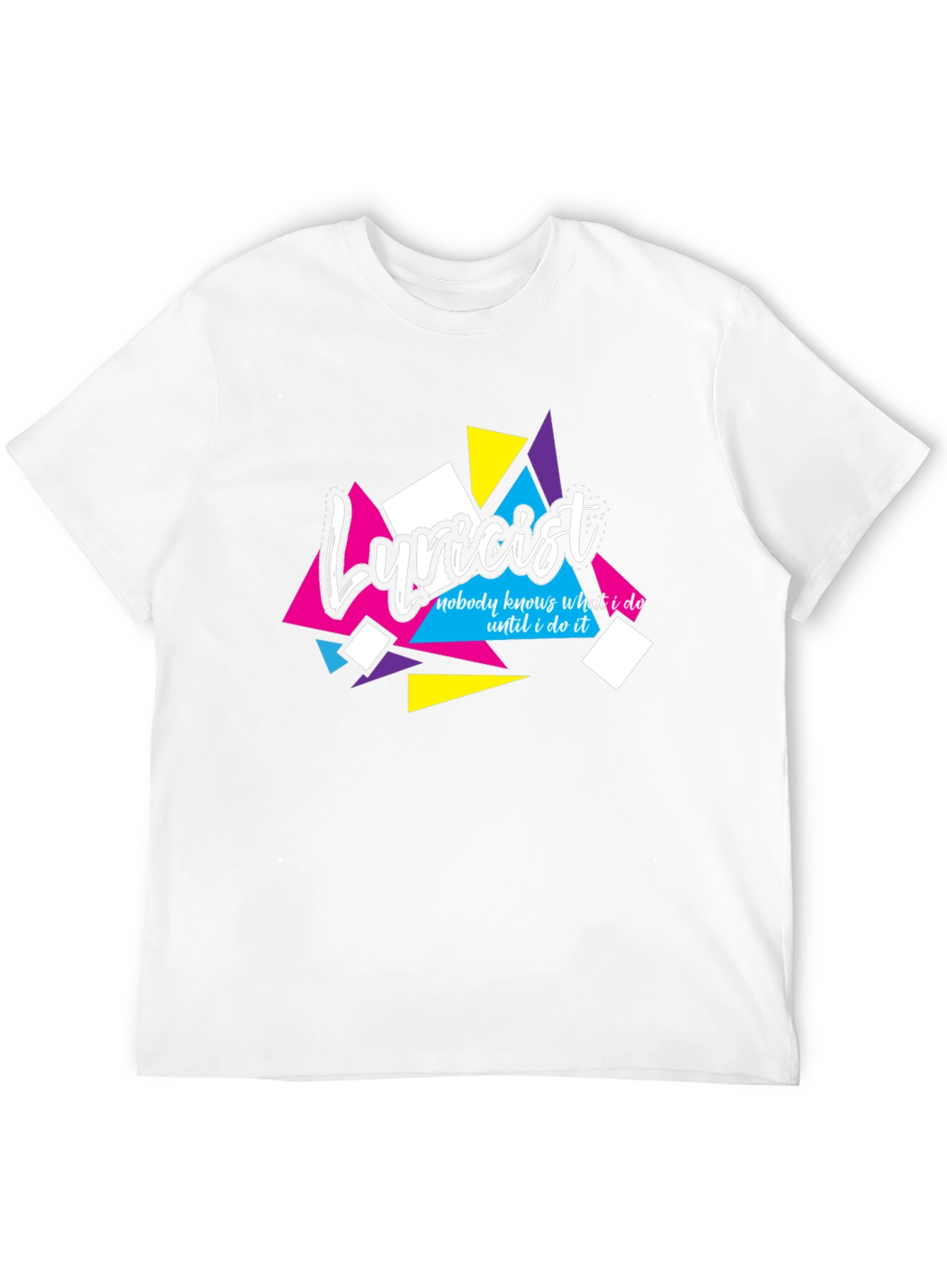 Lyricist Graphic Tee - Nobody Knows What I Do Black T-Shirt - 12