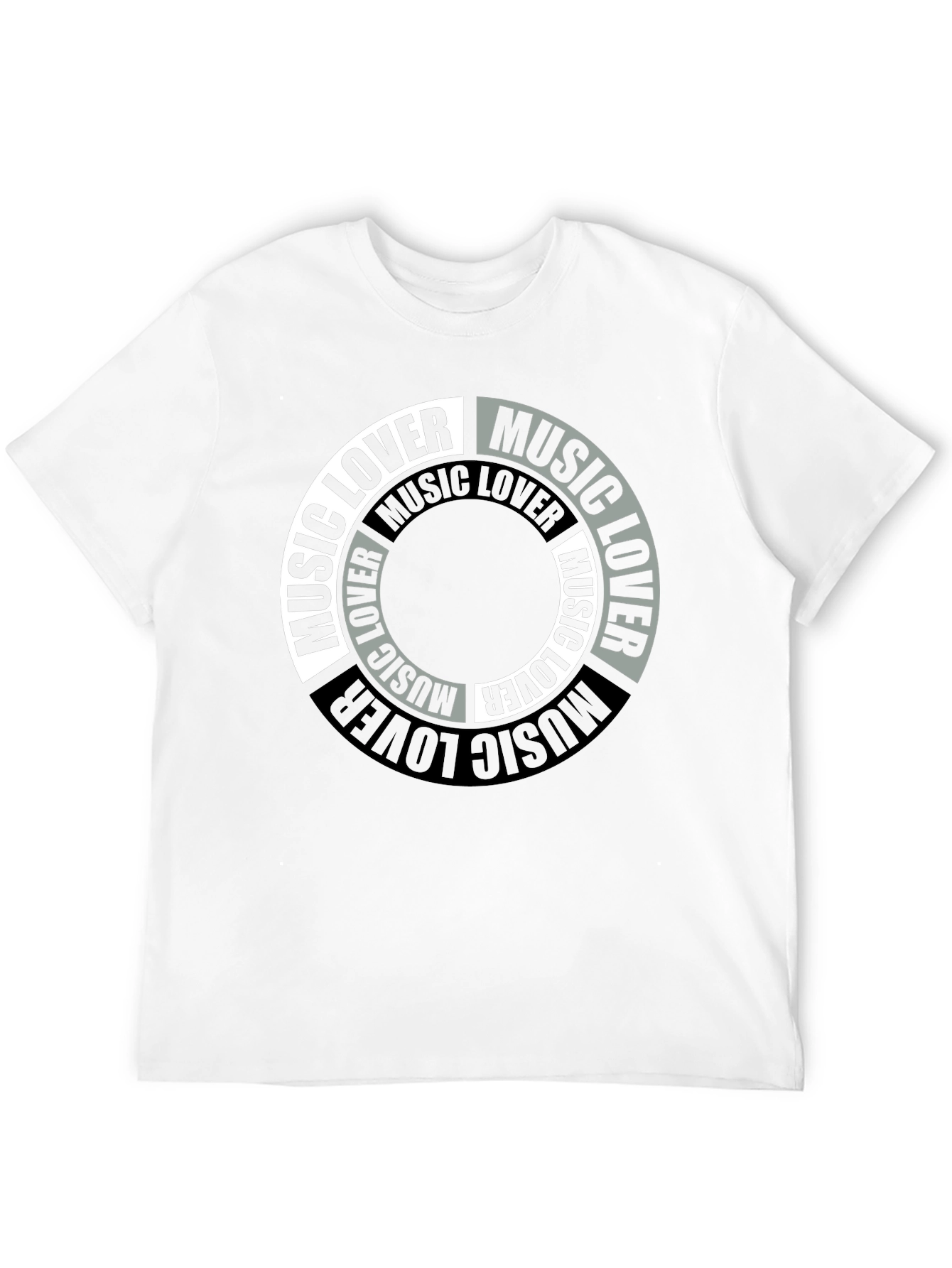 Black Music Lover Graphic T-Shirt - Stylish & Comfortable view 12