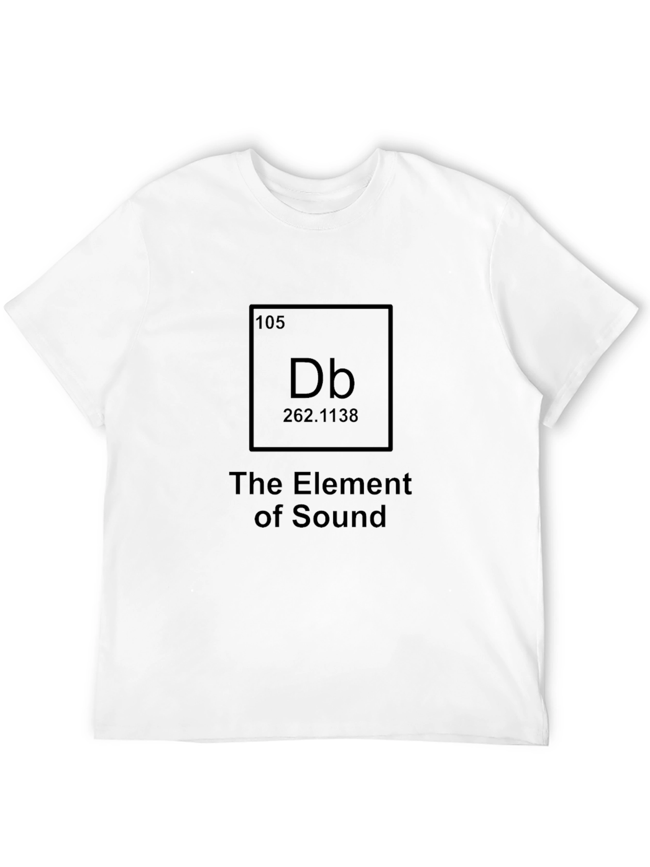 Black Dubnium Element of Sound T-Shirt - Science & Music Tee view 12