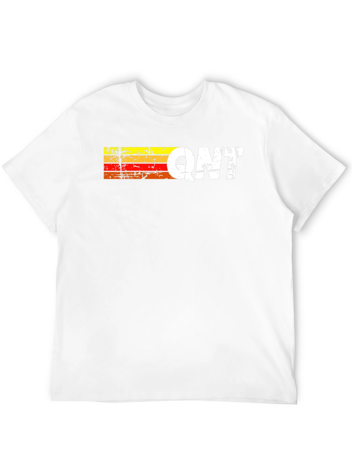 Black QNT Graphic Tee - Retro Style Black T-Shirt view 12