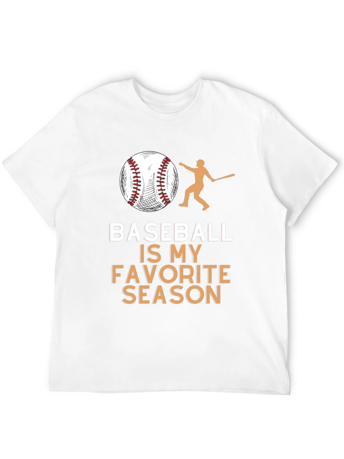 Black Baseball is My Favorite Season Black T-Shirt view 12