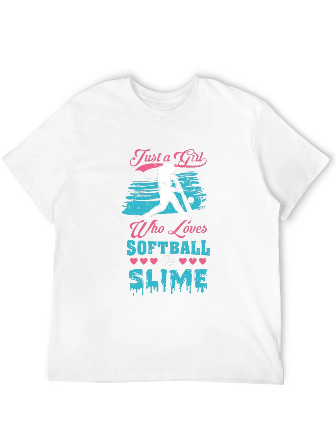 Black Softball & Slime Graphic Tee view 12