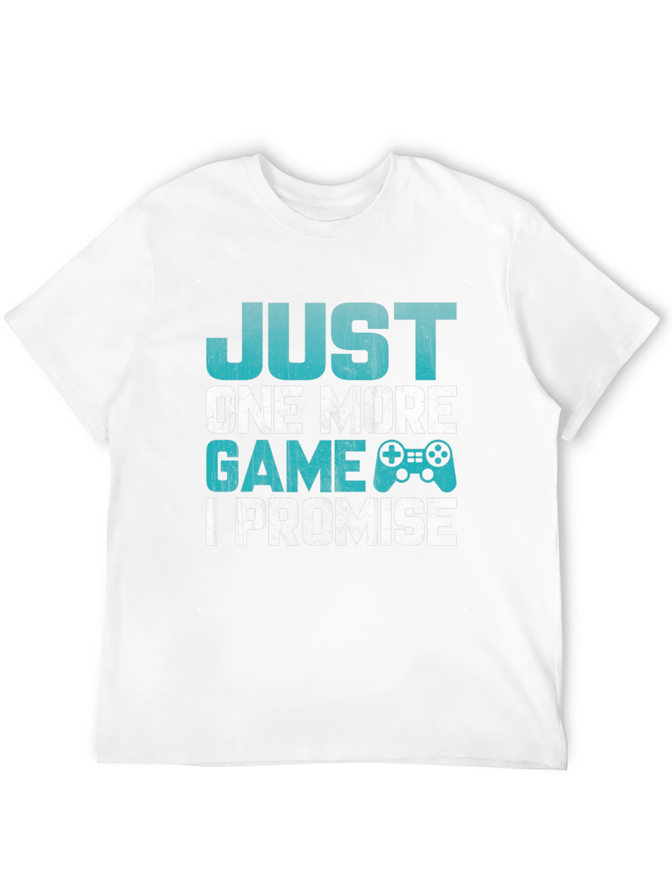 Black Just One More Game T-Shirt view 12