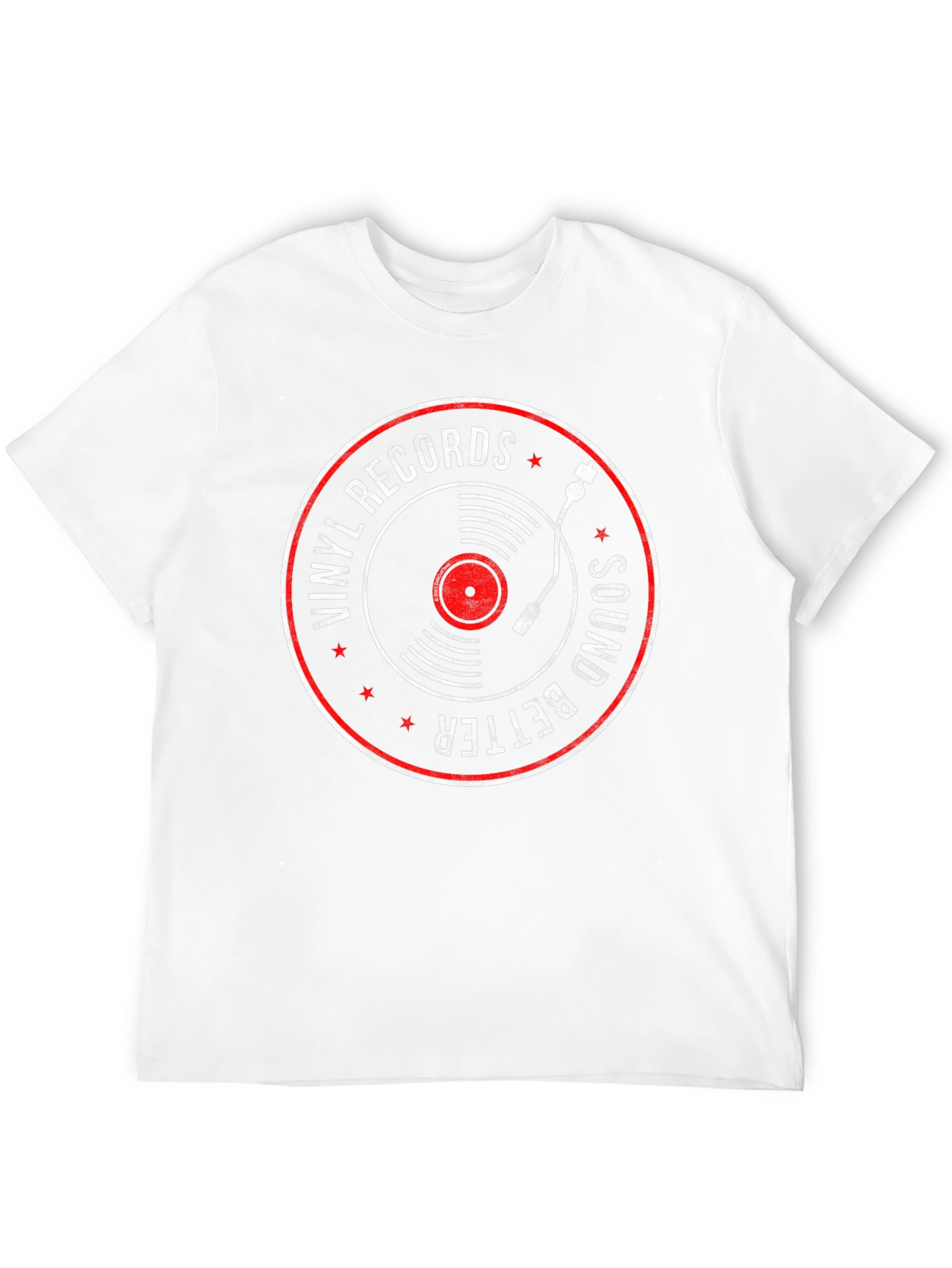 Black Vinyl Records Sound Better T-Shirt view 12