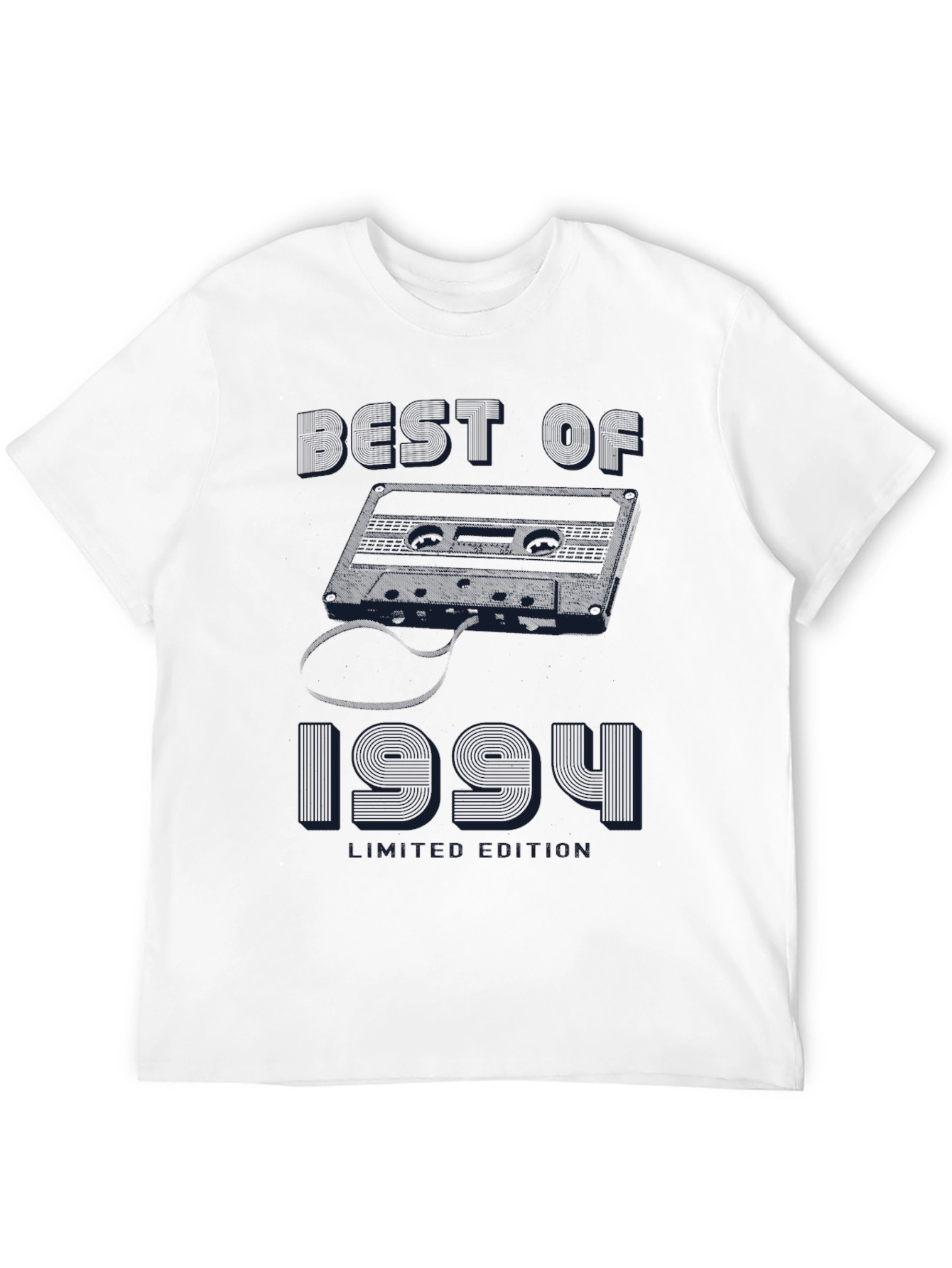 Black Best of 1994 Cassette Tape Graphic T-Shirt view 12