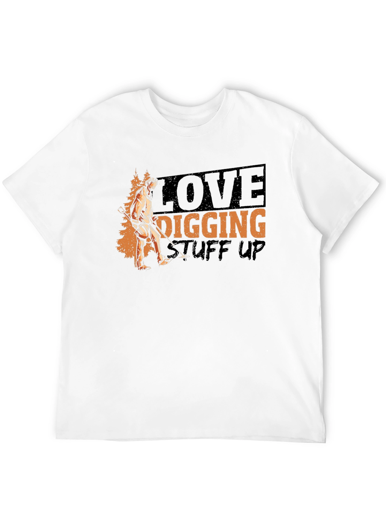 Black Love Digging Stuff Up T-Shirt view 12