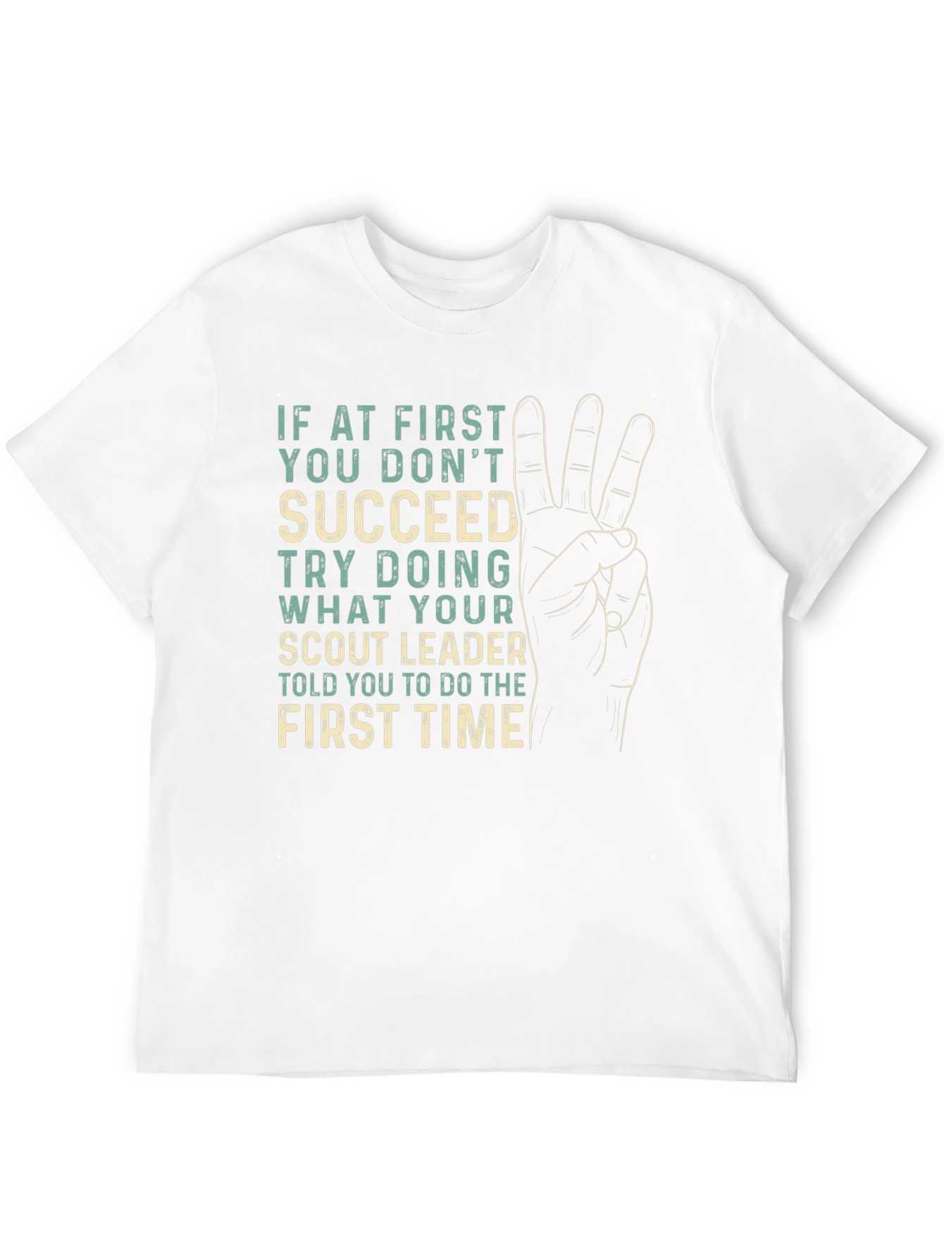 Black Scout Leader Advice Graphic T-Shirt view 12