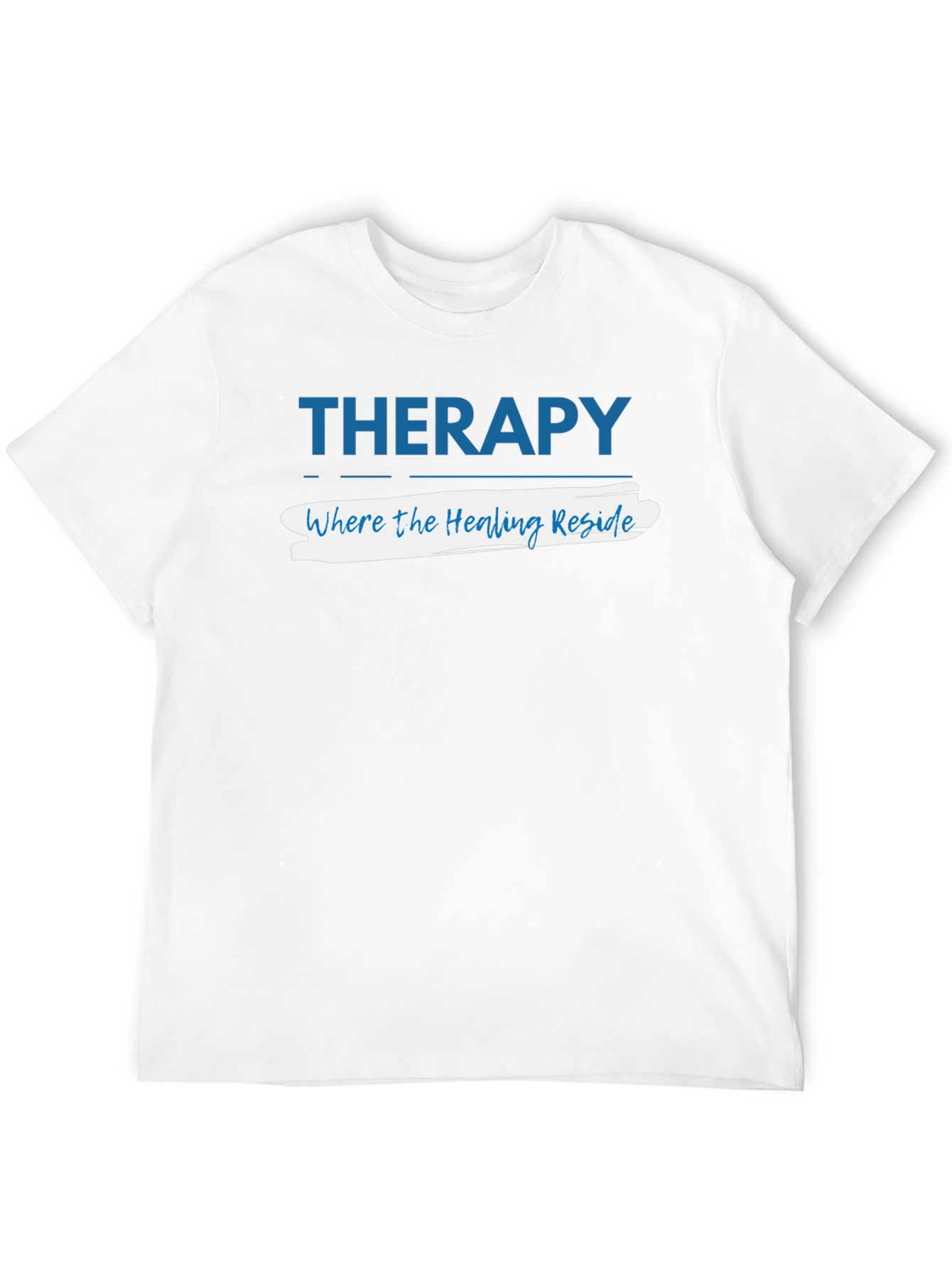 Black Therapy Where the Healing Reside T-Shirt view 12