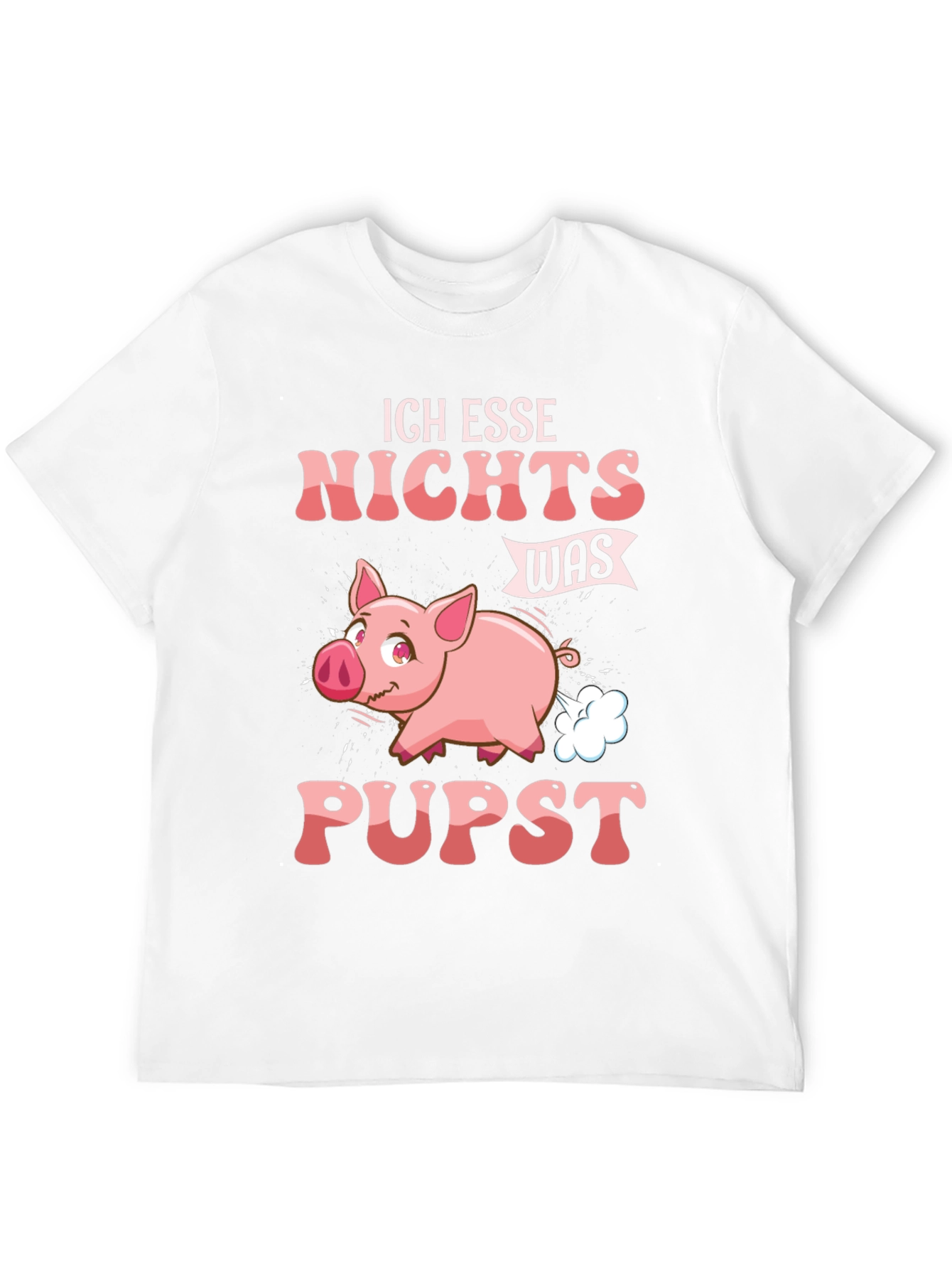 Black Ich Esse Nichts Was Pupst T-Shirt view 12