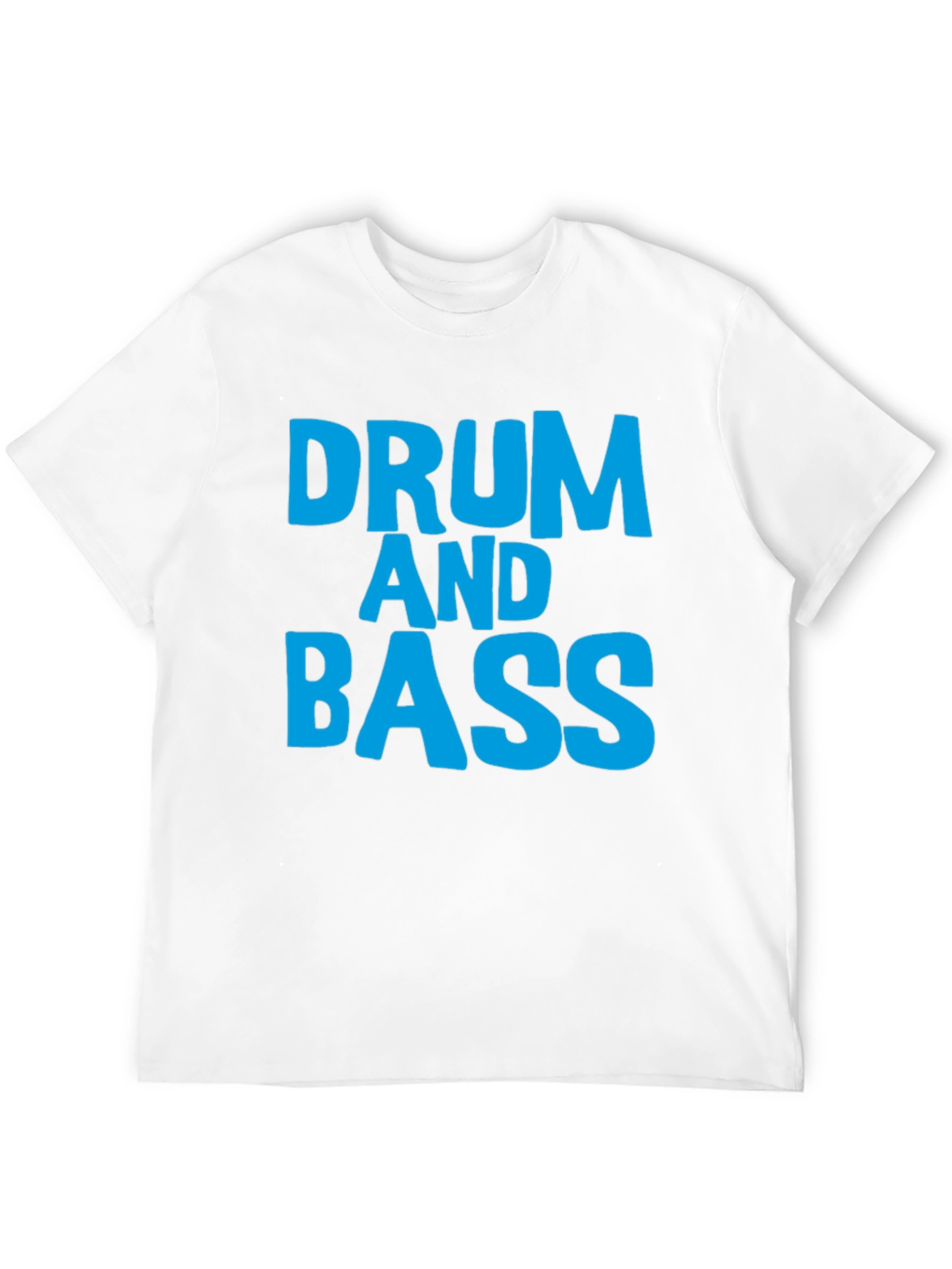 Black Drum and Bass T-Shirt Black Cotton Music Tee view 12