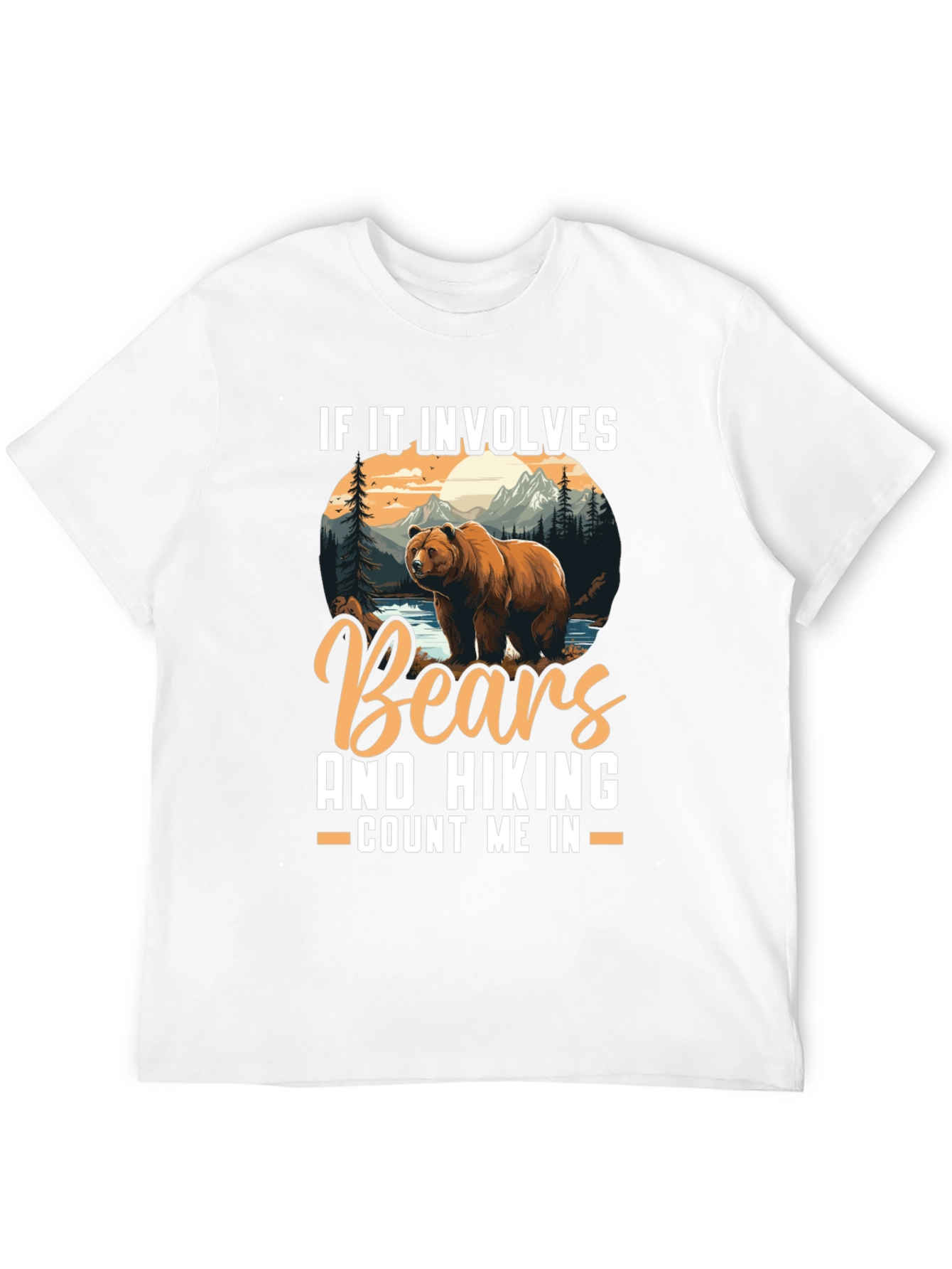 Black Bears & Hiking T-Shirt - Count Me In view 12