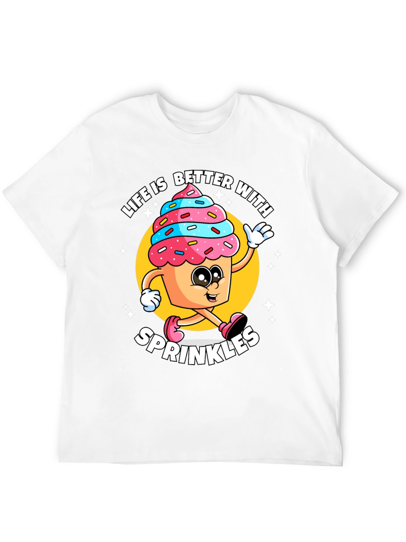 Black Life is Better with Sprinkles T-Shirt view 12