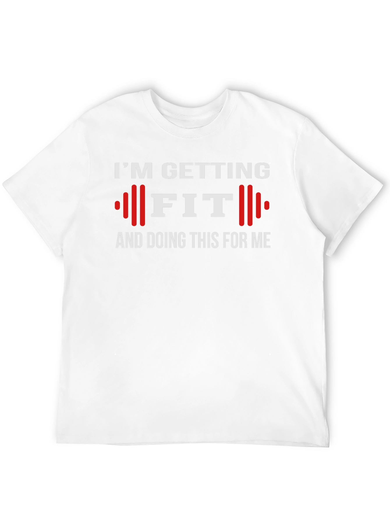 Black I'm Getting FIT Workout Tee view 12