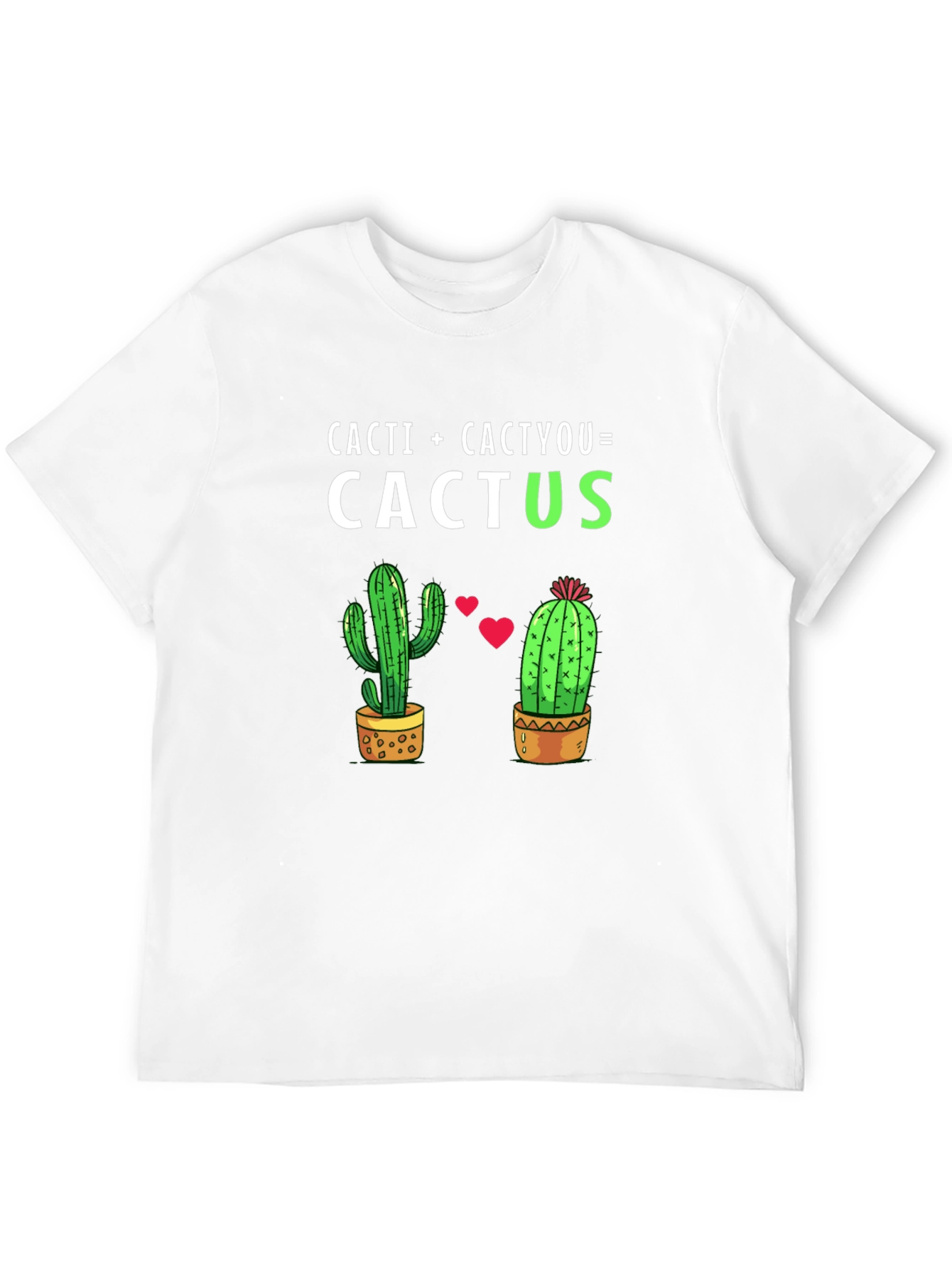 Black Cacti + Cactyou = Cactus T-Shirt view 12