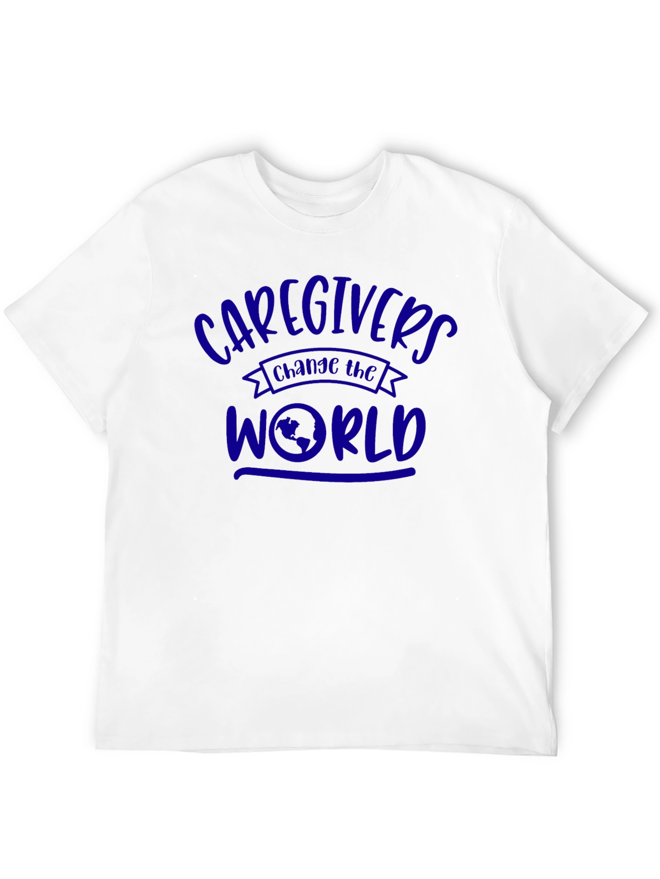 Black Caregivers Change the World Graphic T-Shirt view 12