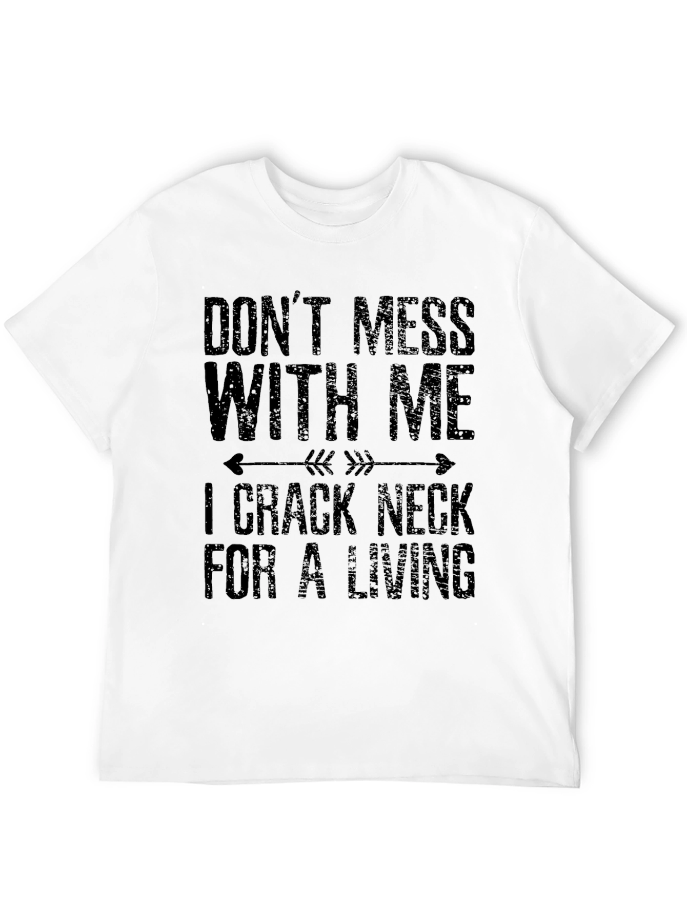 Black Don't Mess With Me Humor T-Shirt view 12